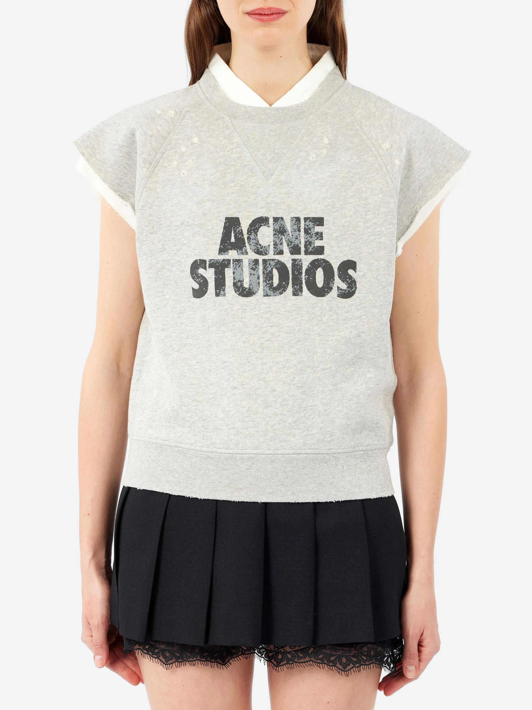 Layered Fleece Vest sold by gravitypope