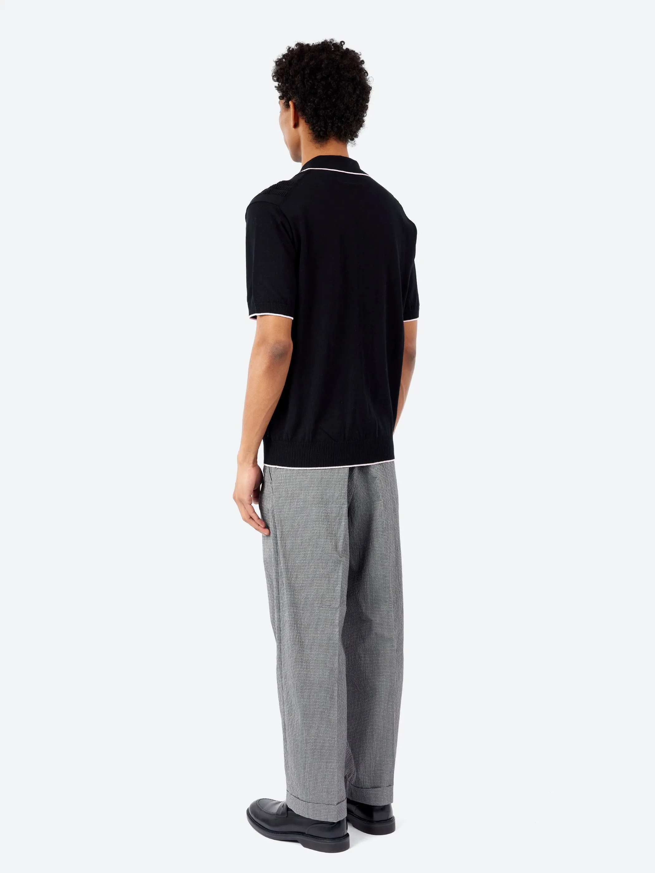 Knit Polo Jacquard sold by gravitypope product image thumbnail 3