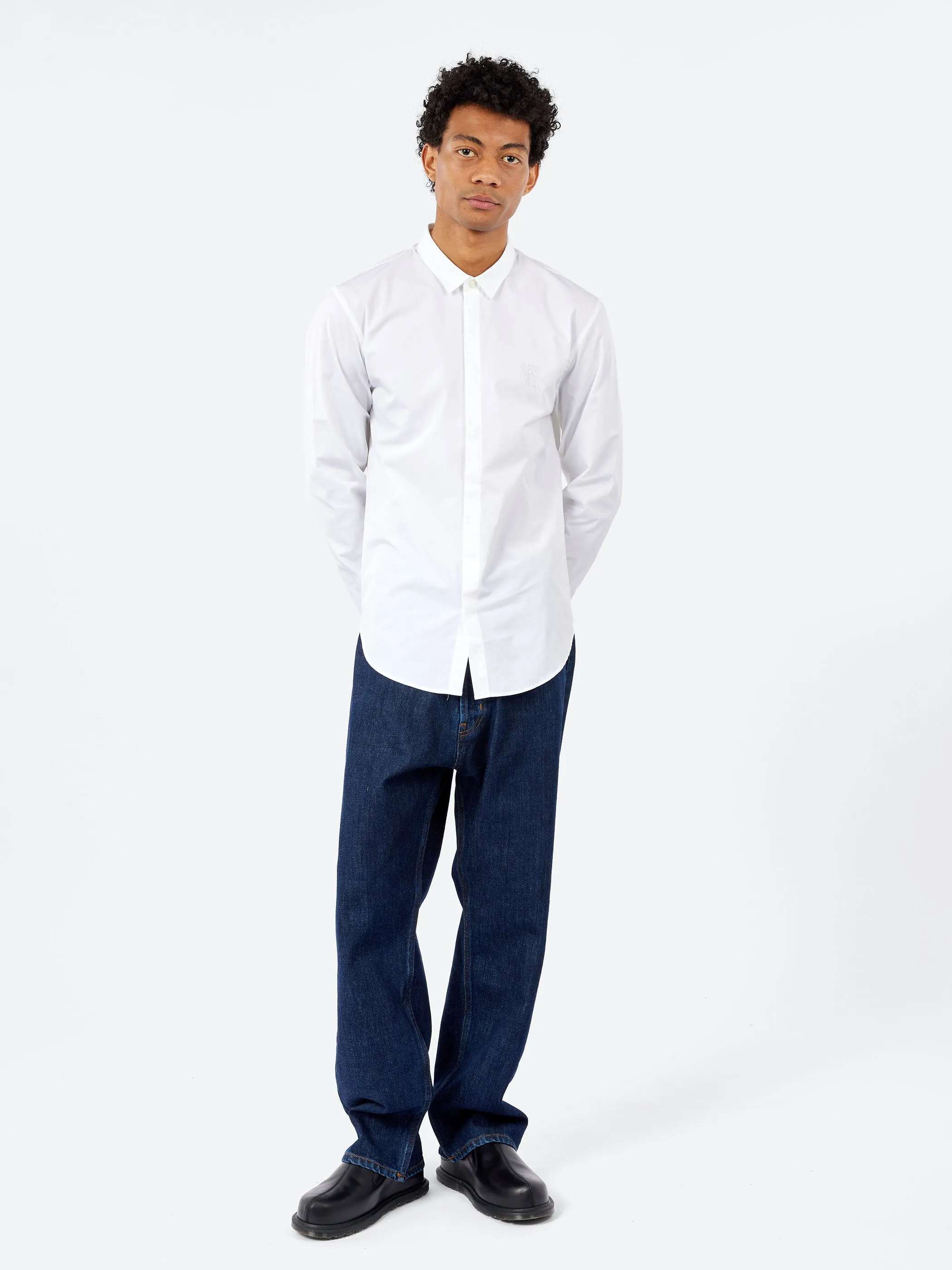 Fitted Button-Up Shirt sold by gravitypope product image thumbnail 2