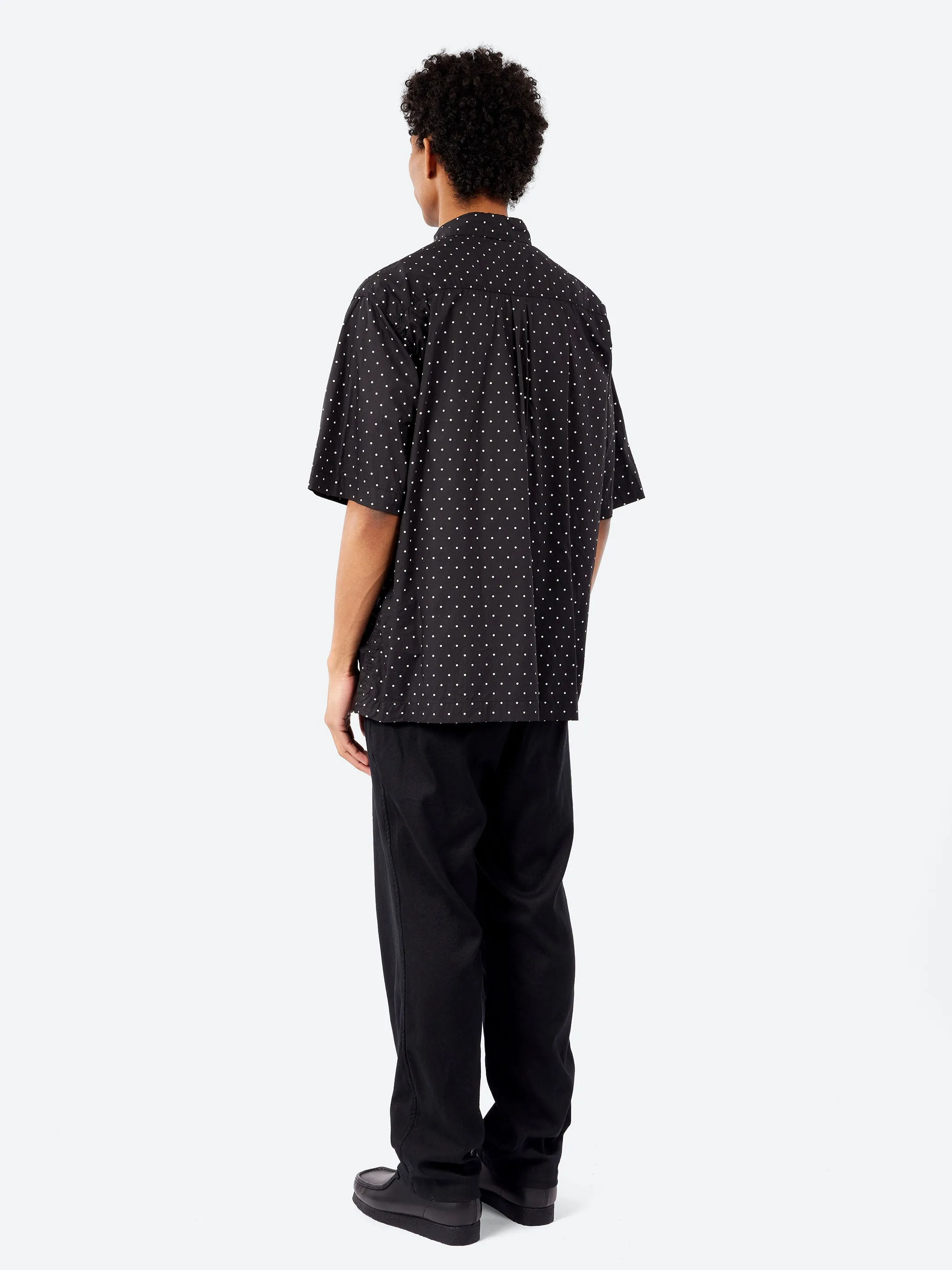 Dot Print Short-Sleeve Regular Collar Shirt sold by gravitypope product image thumbnail 3