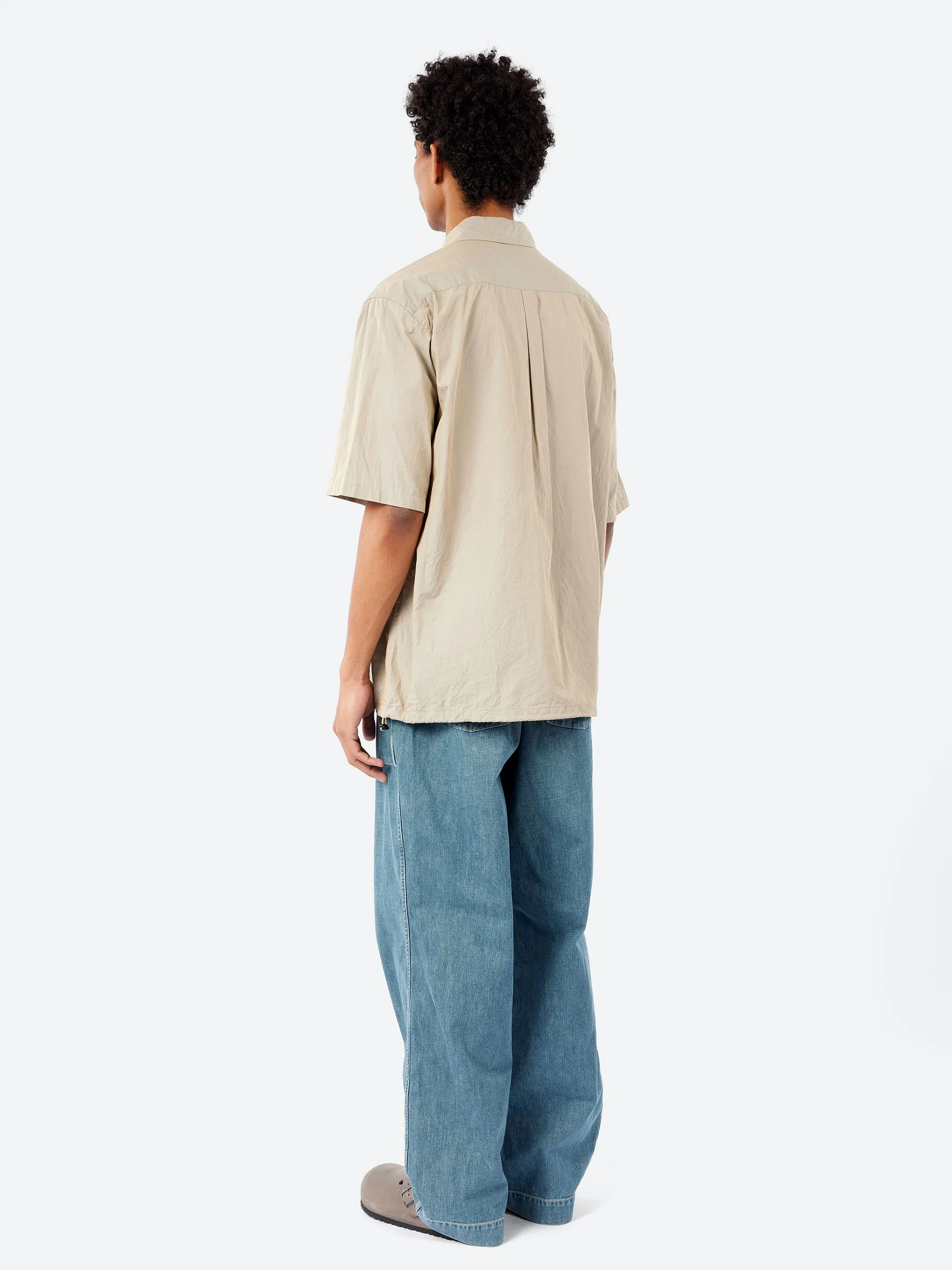 Crinkle Typewriter Short Sleeve Shirt sold by gravitypope product image thumbnail 3