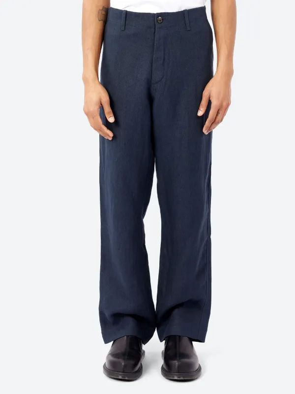 Windsor Linen Trousers made by Peregrine