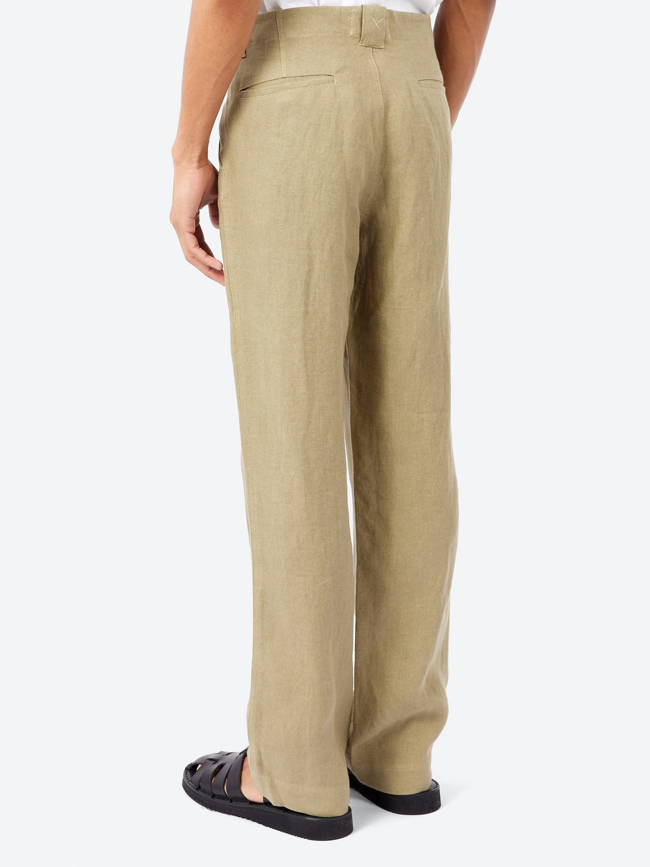 Windsor Linen Trousers sold by gravitypope product image thumbnail 3