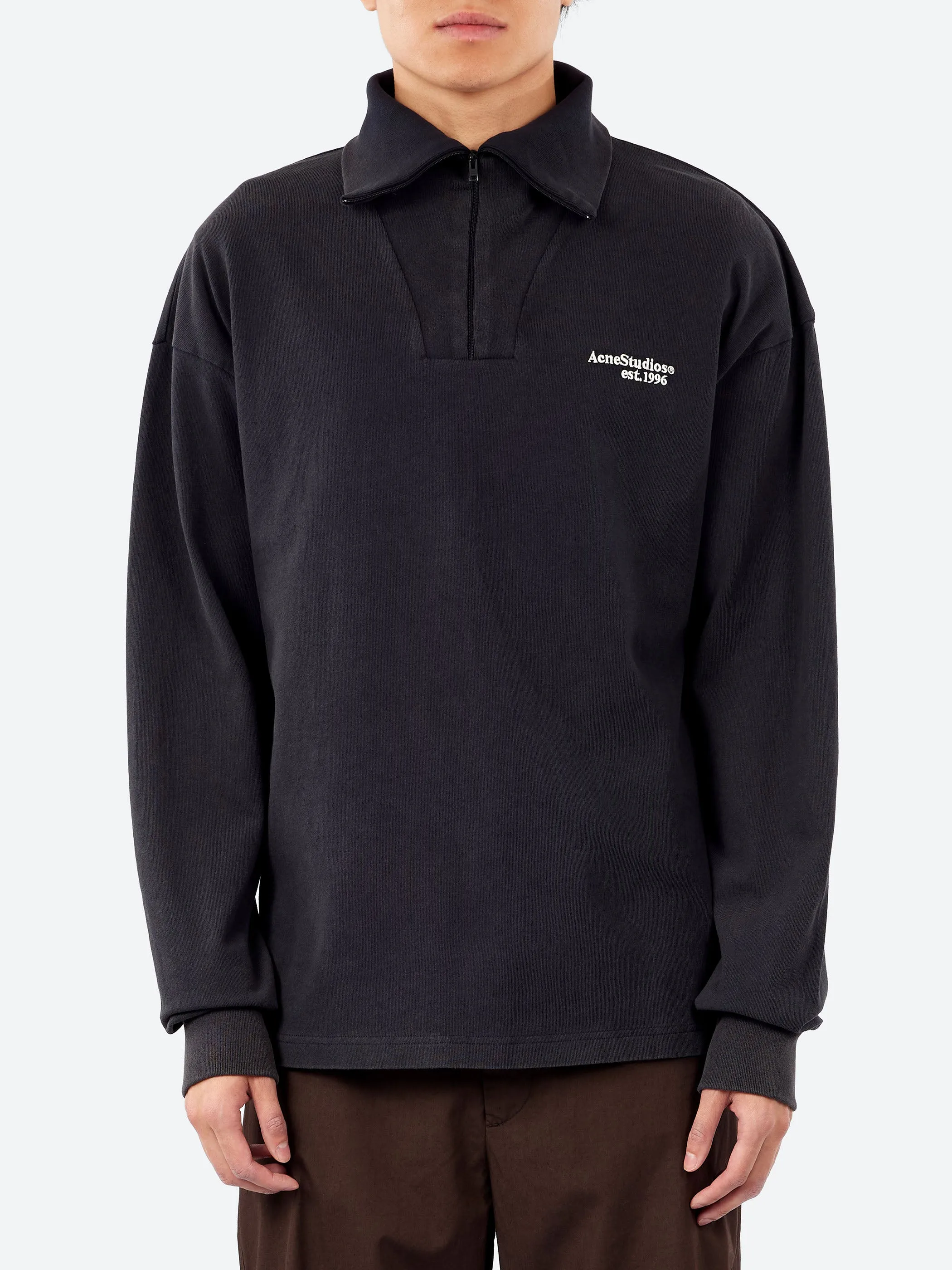 Half-Zip Logo Sweatshirt sold by gravitypope
