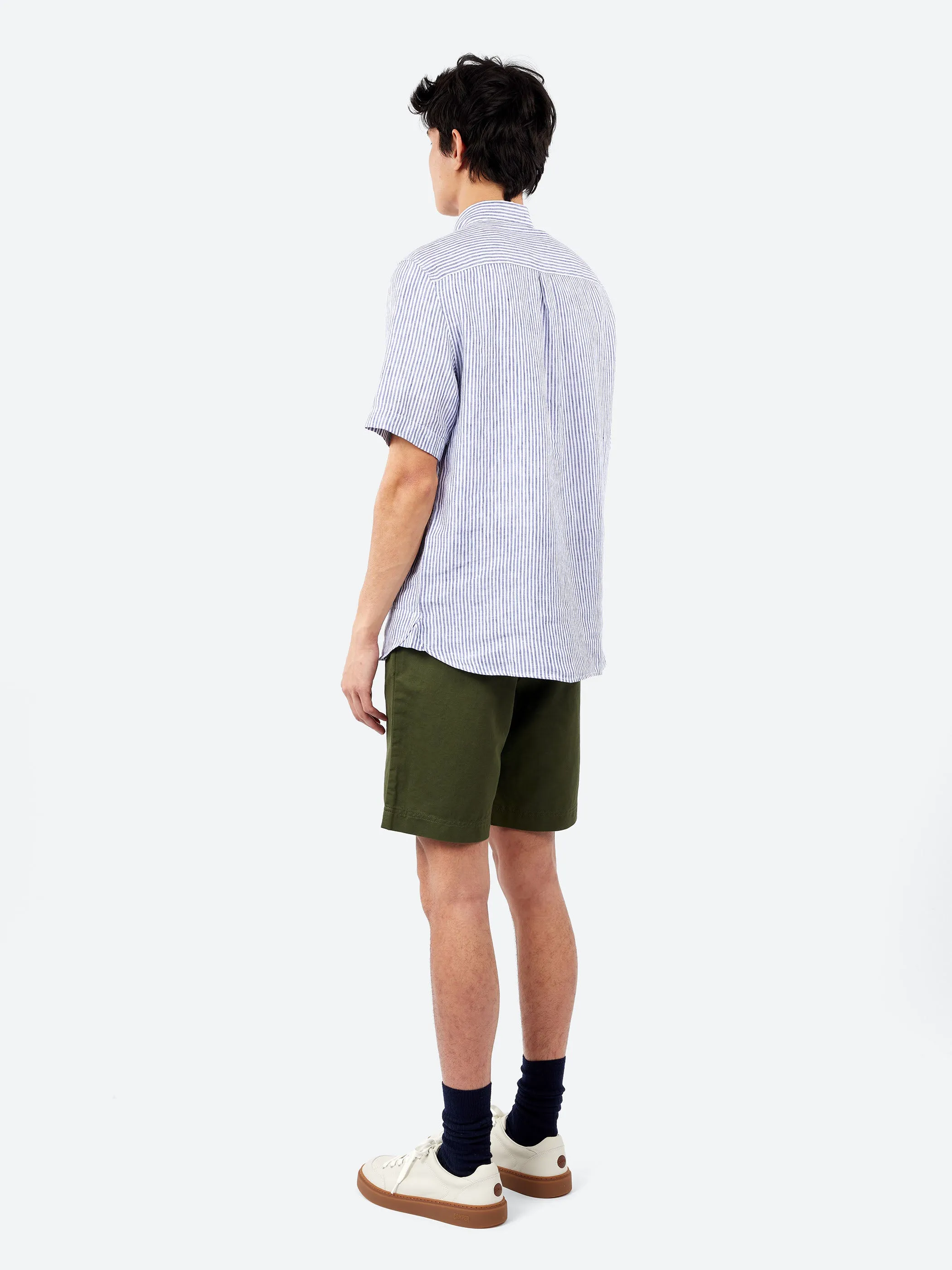 Short Sleeve Linen Shirt sold by gravitypope product image thumbnail 3