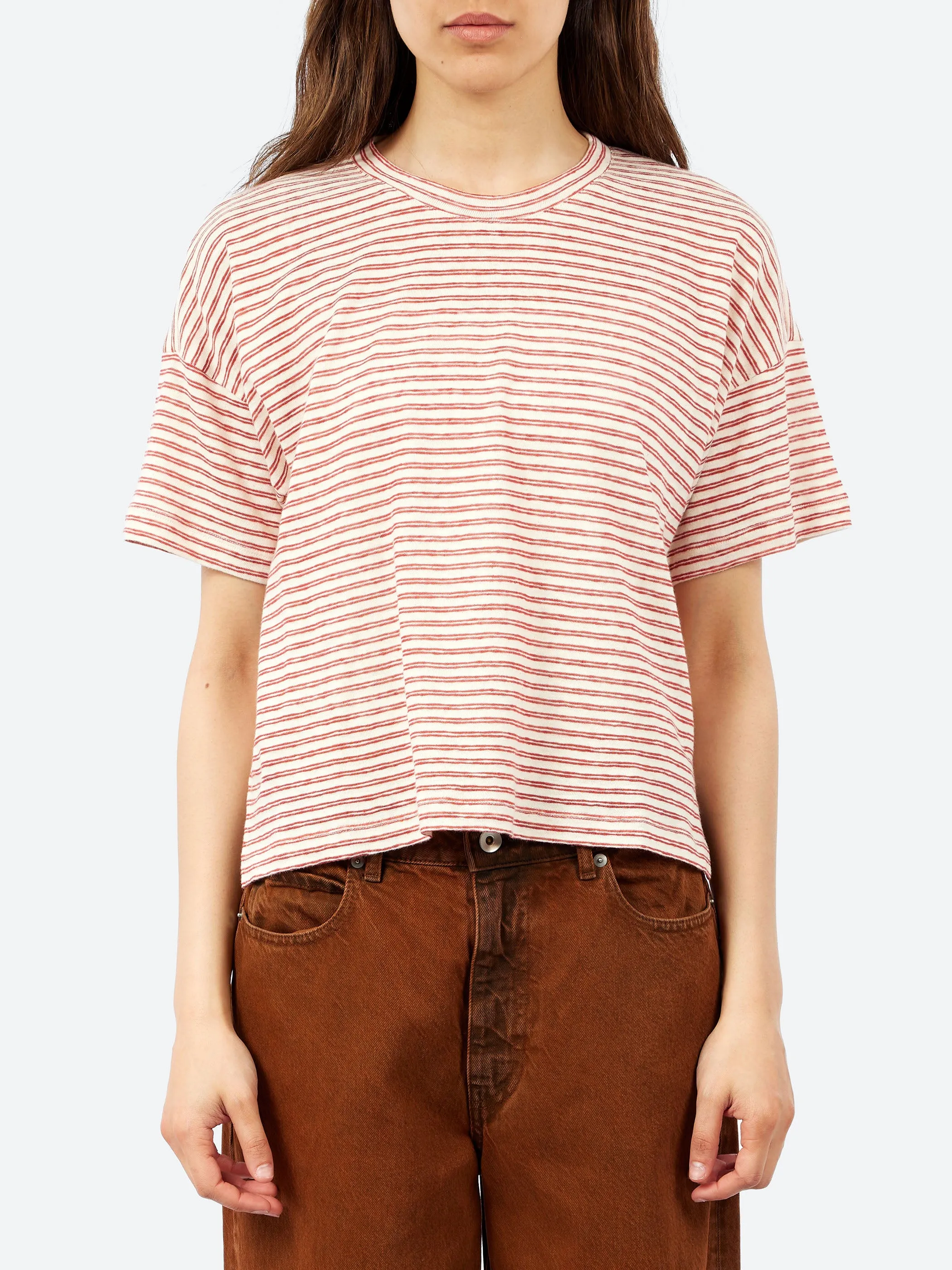 Striped Jersey T-Shirt sold by gravitypope