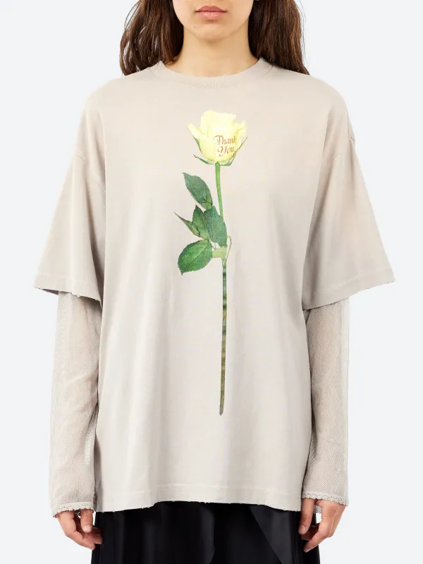 Layered Graphic T-Shirt made by Acne Studios