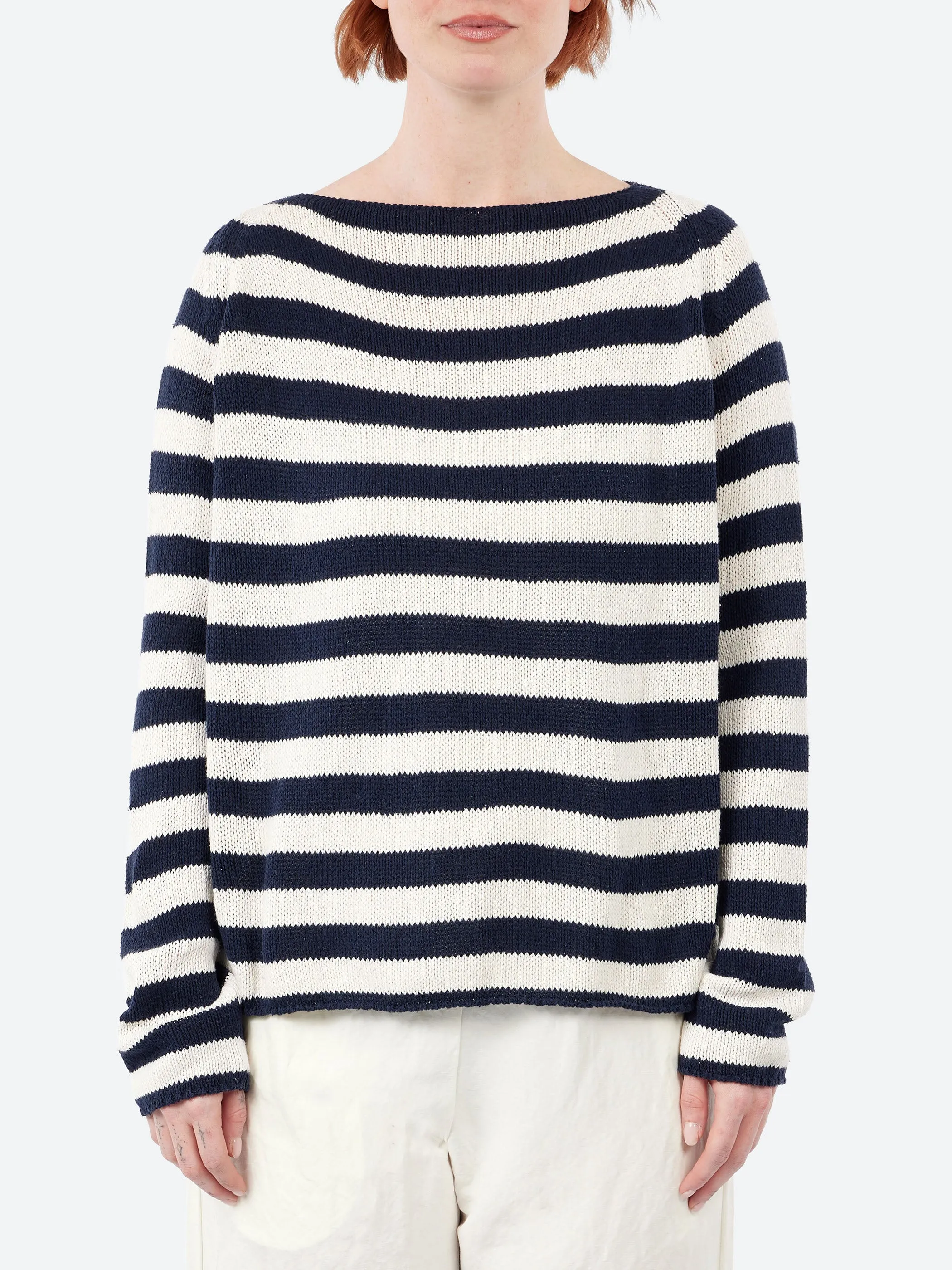 P2051 Boatneck Sweater sold by gravitypope