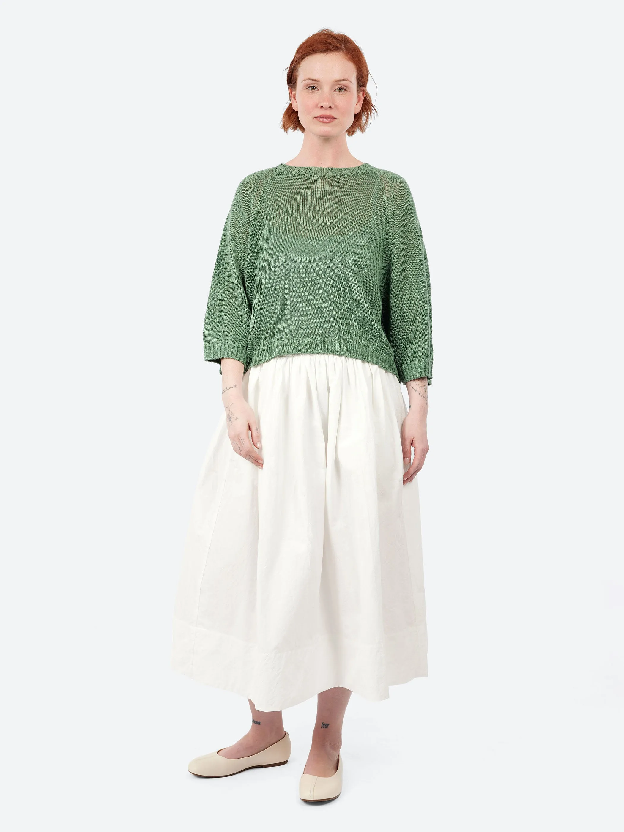 P1569 Gathered Waist Skirt sold by gravitypope product image thumbnail 2