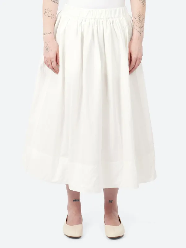 P1569 Gathered Waist Skirt made by A Punto B