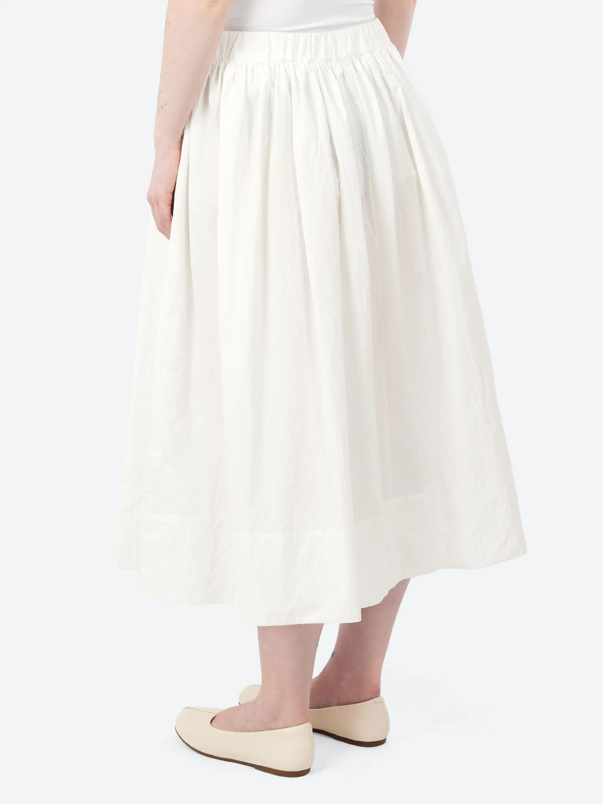 P1569 Gathered Waist Skirt sold by gravitypope product image thumbnail 3