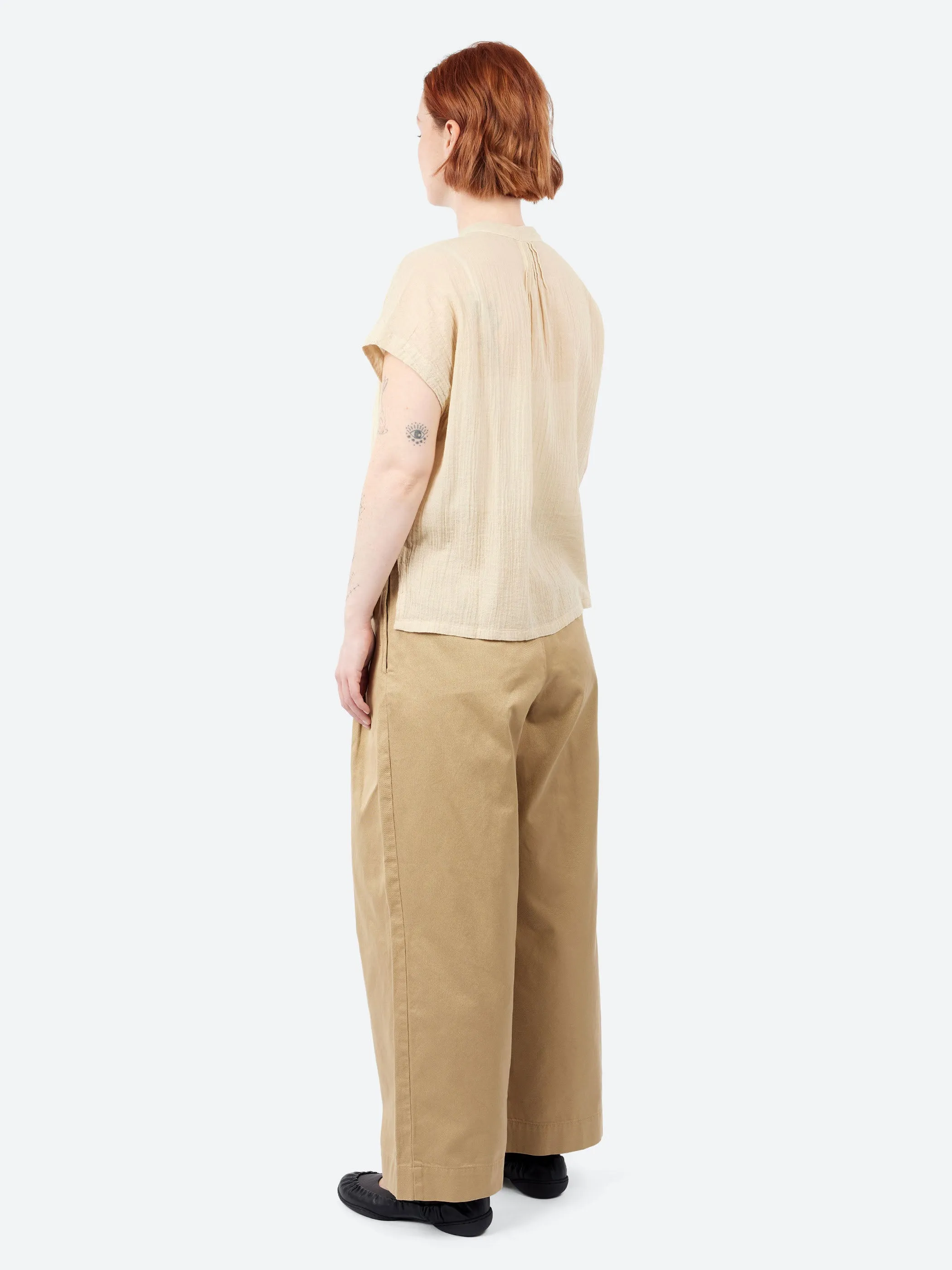 Organic Cotton Crepe Gauze Top sold by gravitypope product image thumbnail 3