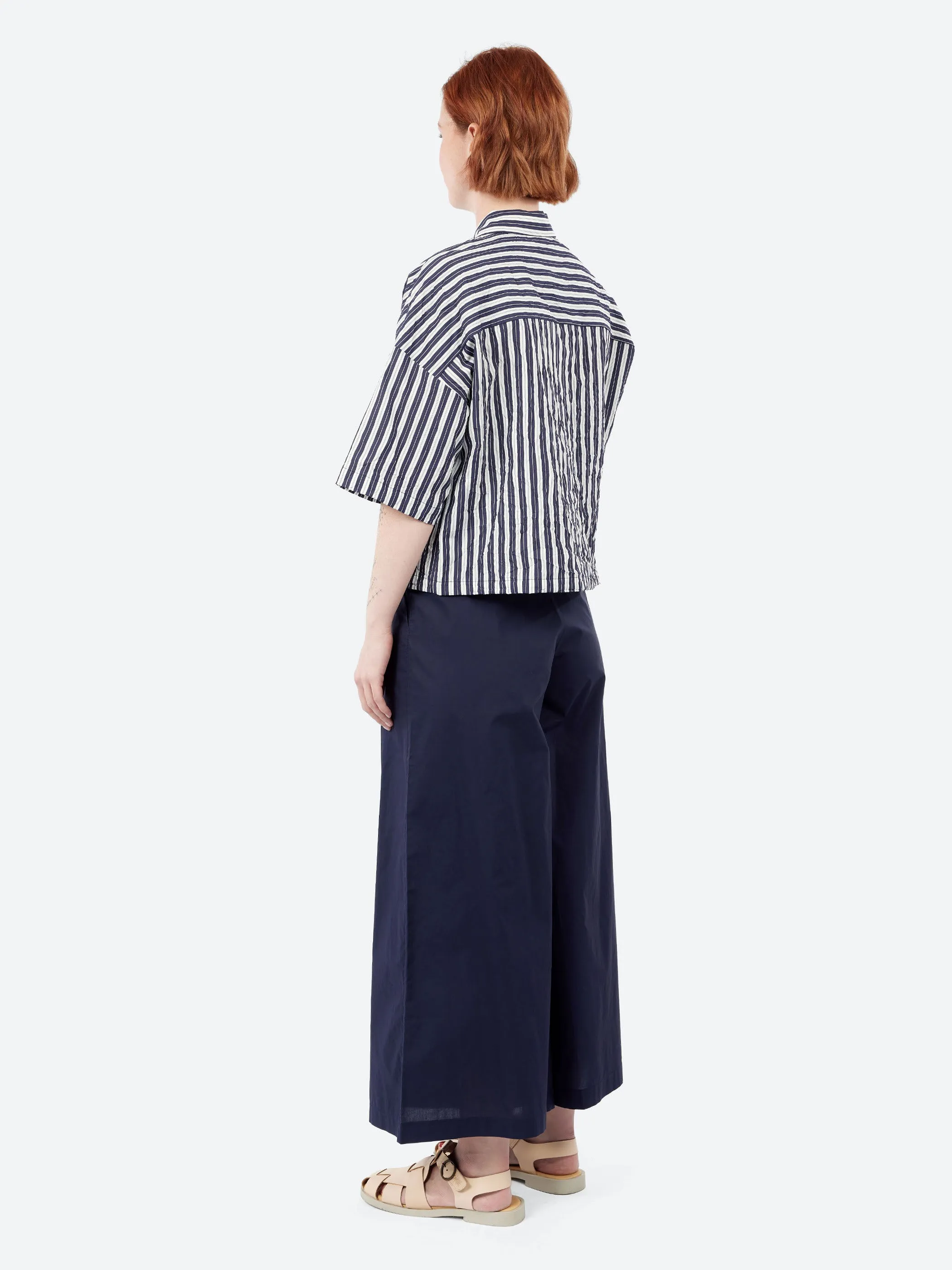 Cropped Crinkled Shirt sold by gravitypope product image thumbnail 3