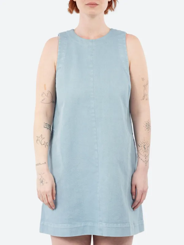 Denim Shift Dress made by Roberto Collina