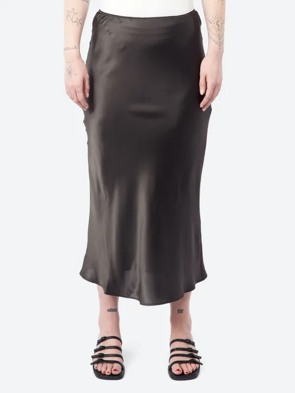 Silk Longuette Skirt made by Roberto Collina
