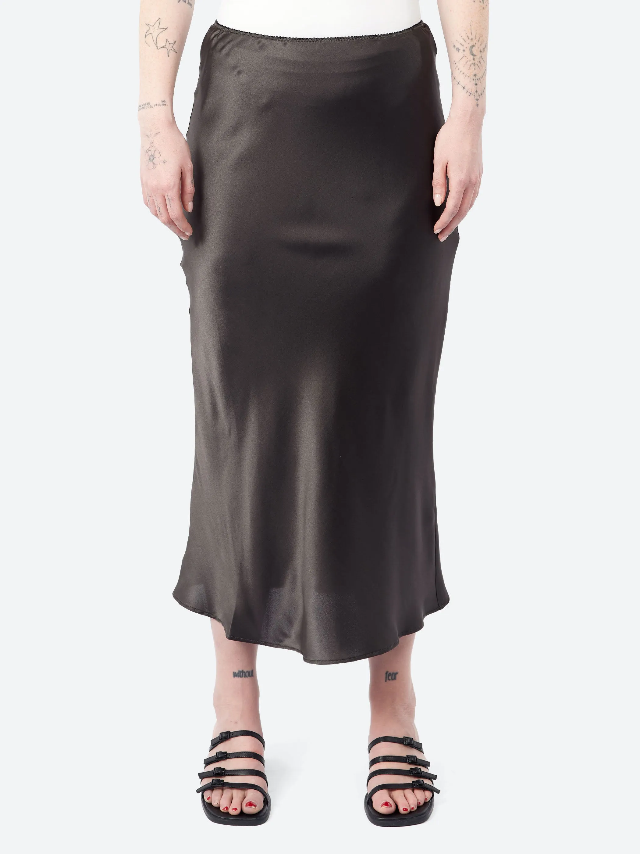 Silk Longuette Skirt sold by gravitypope
