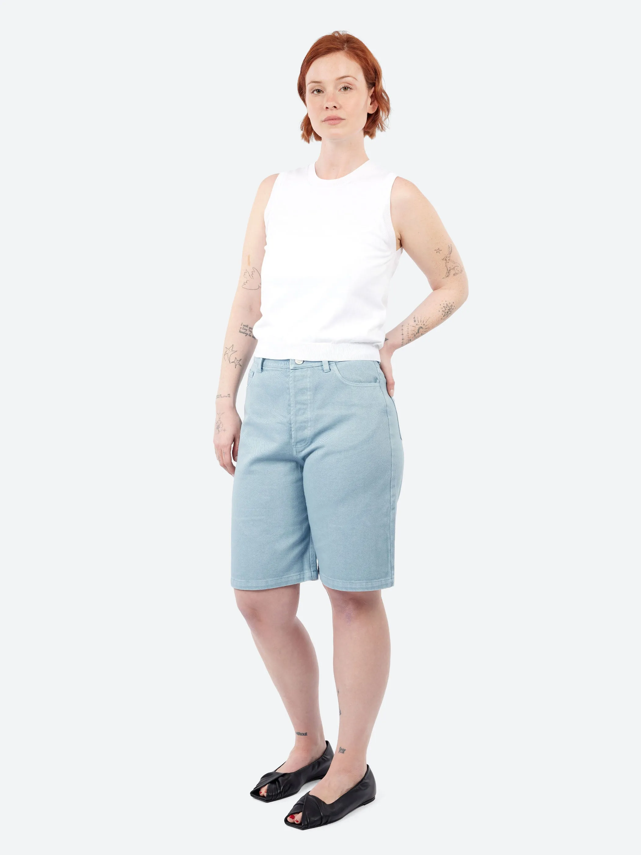 Denim Bermuda Short sold by gravitypope product image thumbnail 2