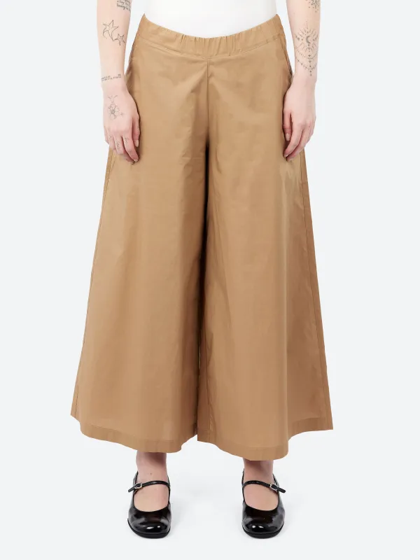 Wide Cropped Trousers made by Roberto Collina