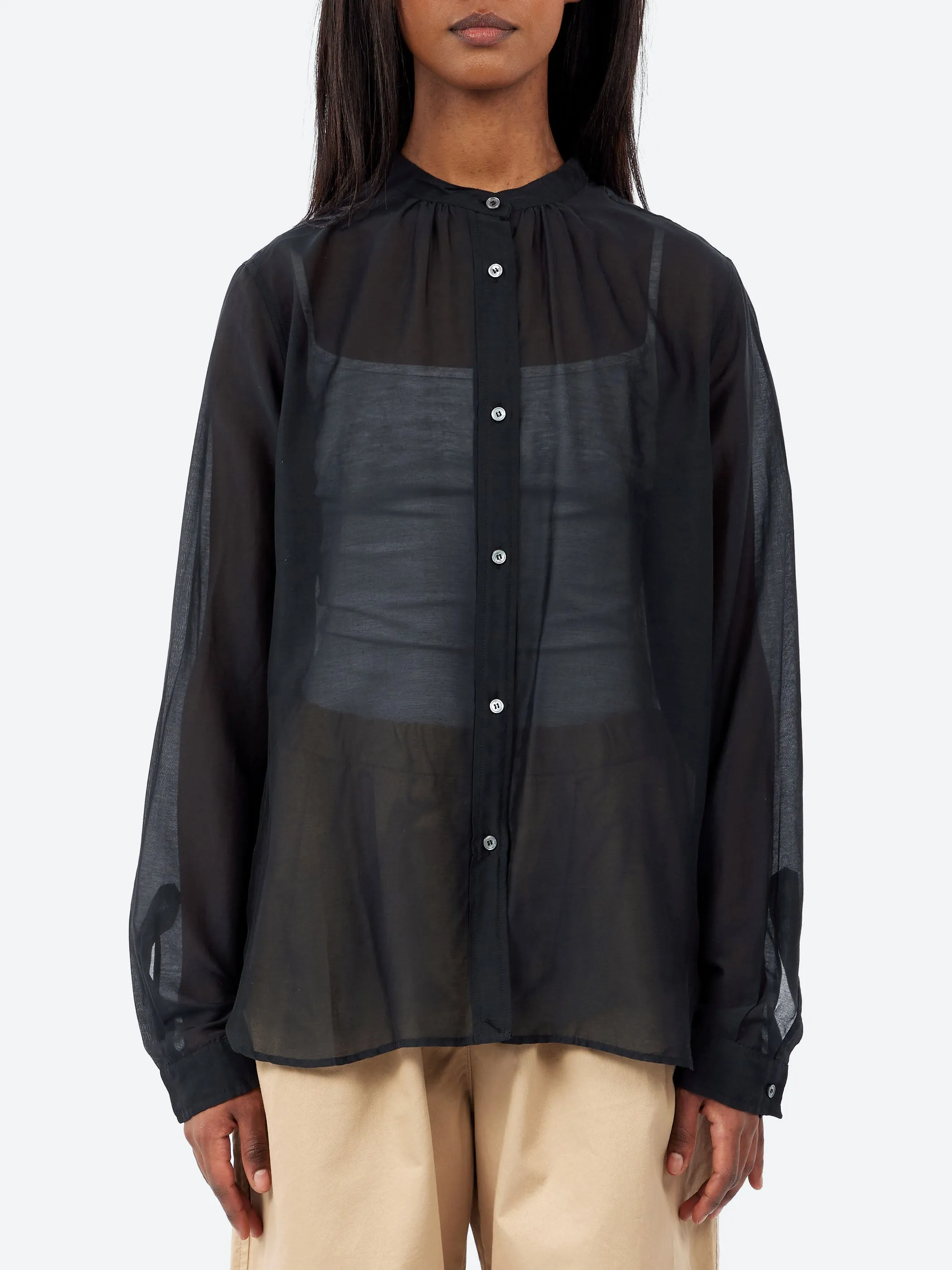 Linen and Cotton Gauze Shirt sold by gravitypope