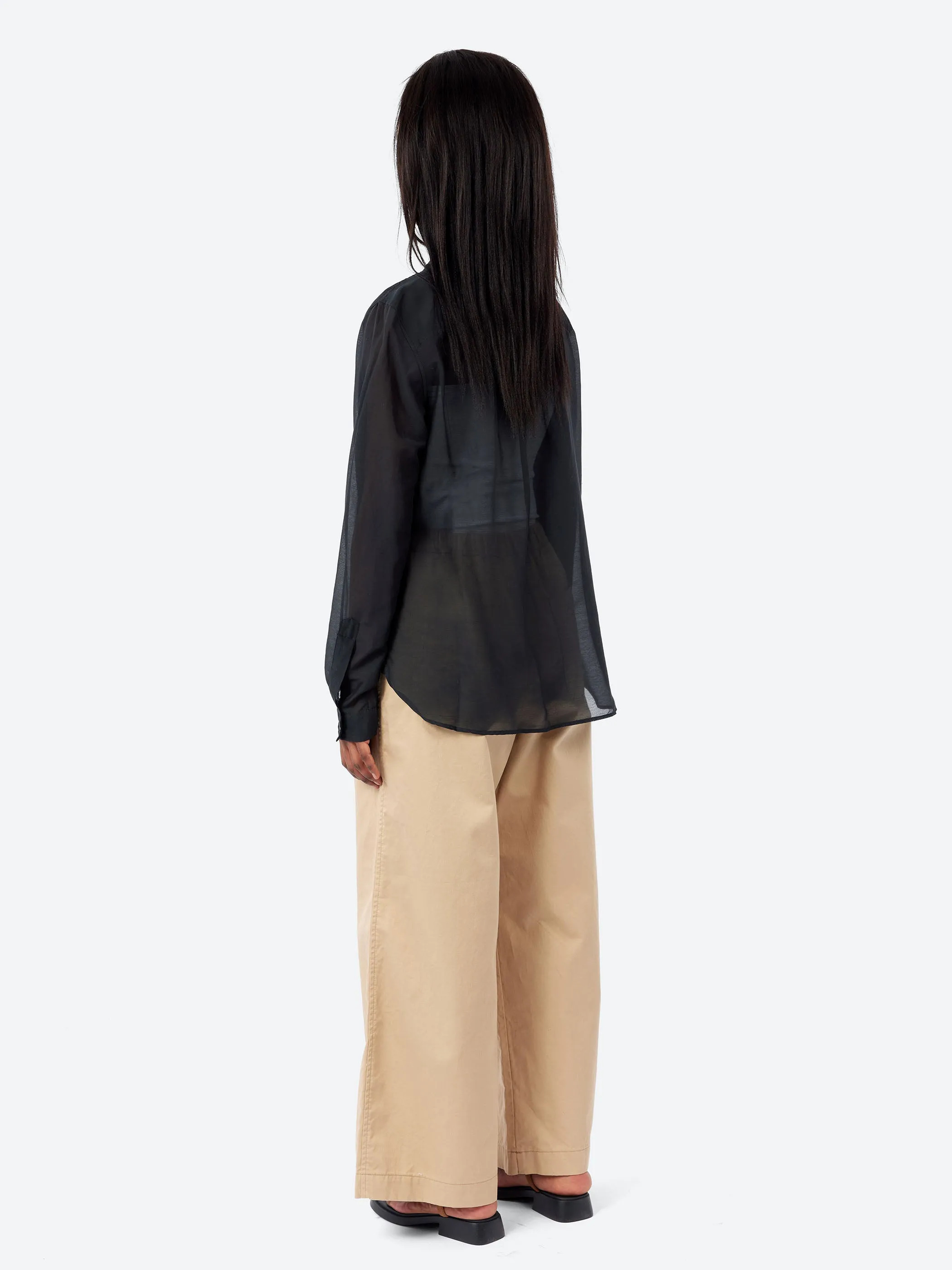 Linen and Cotton Gauze Shirt sold by gravitypope product image thumbnail 3