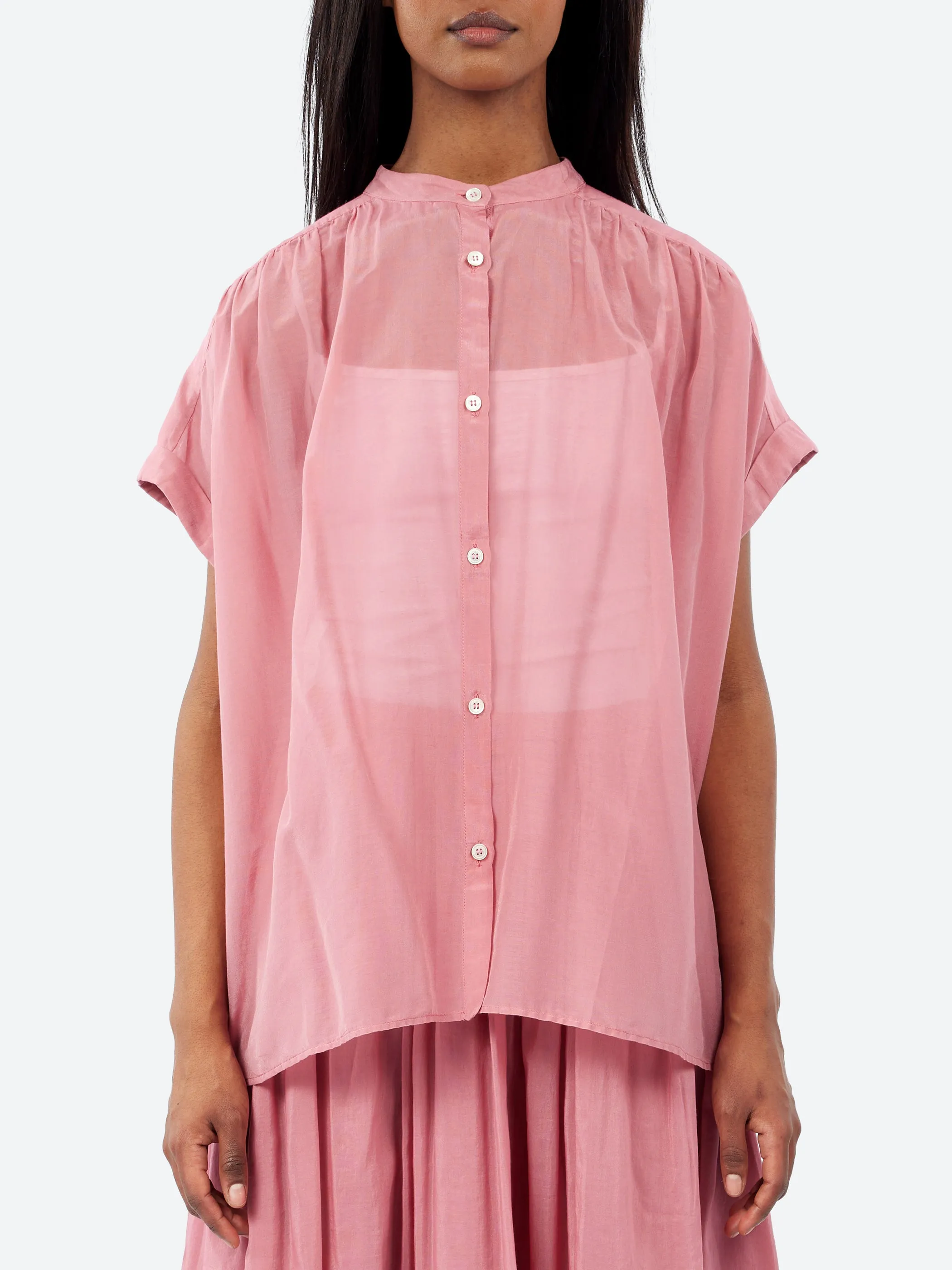 Collarless Blouse sold by gravitypope