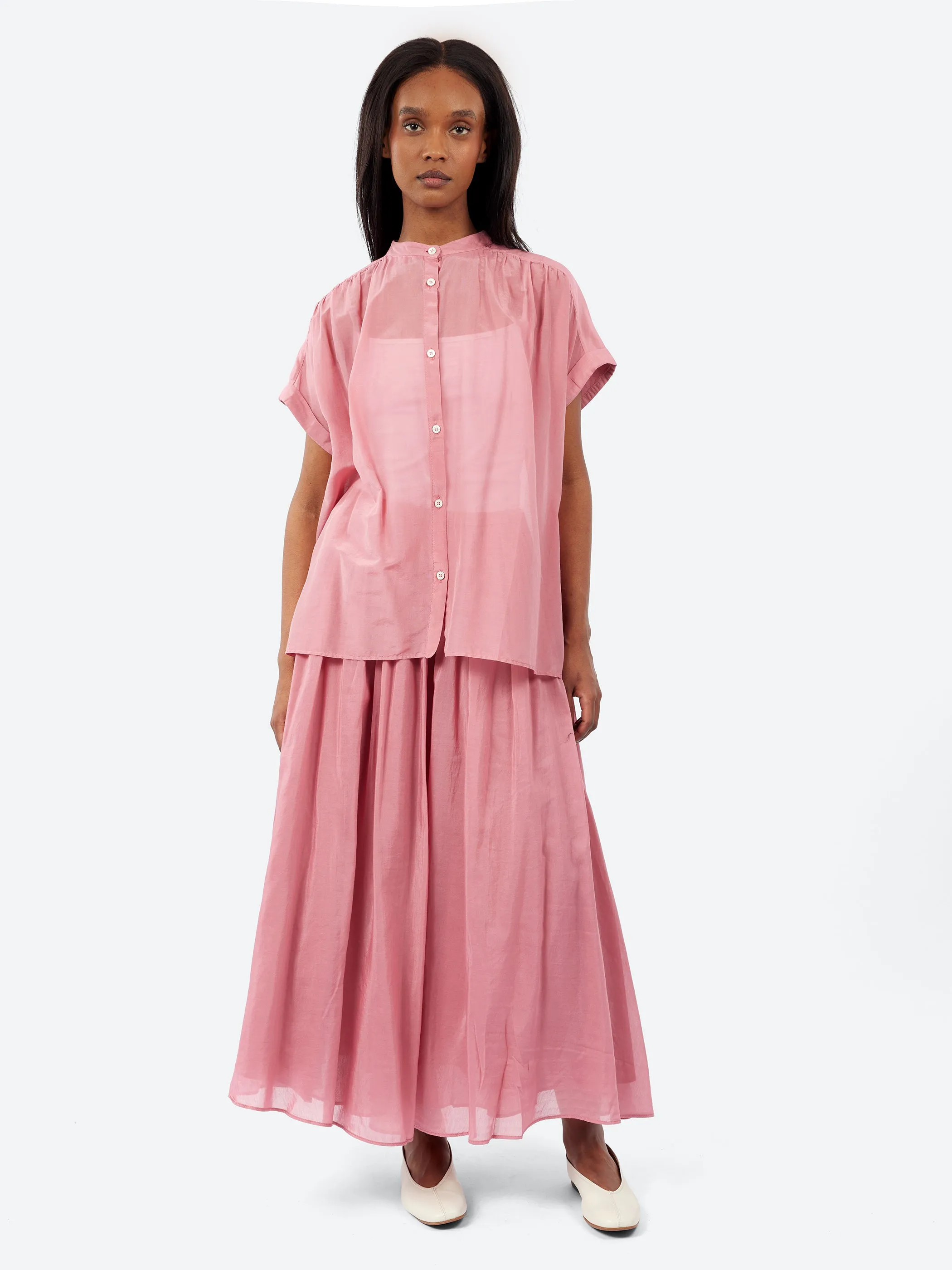 Collarless Blouse sold by gravitypope product image thumbnail 2