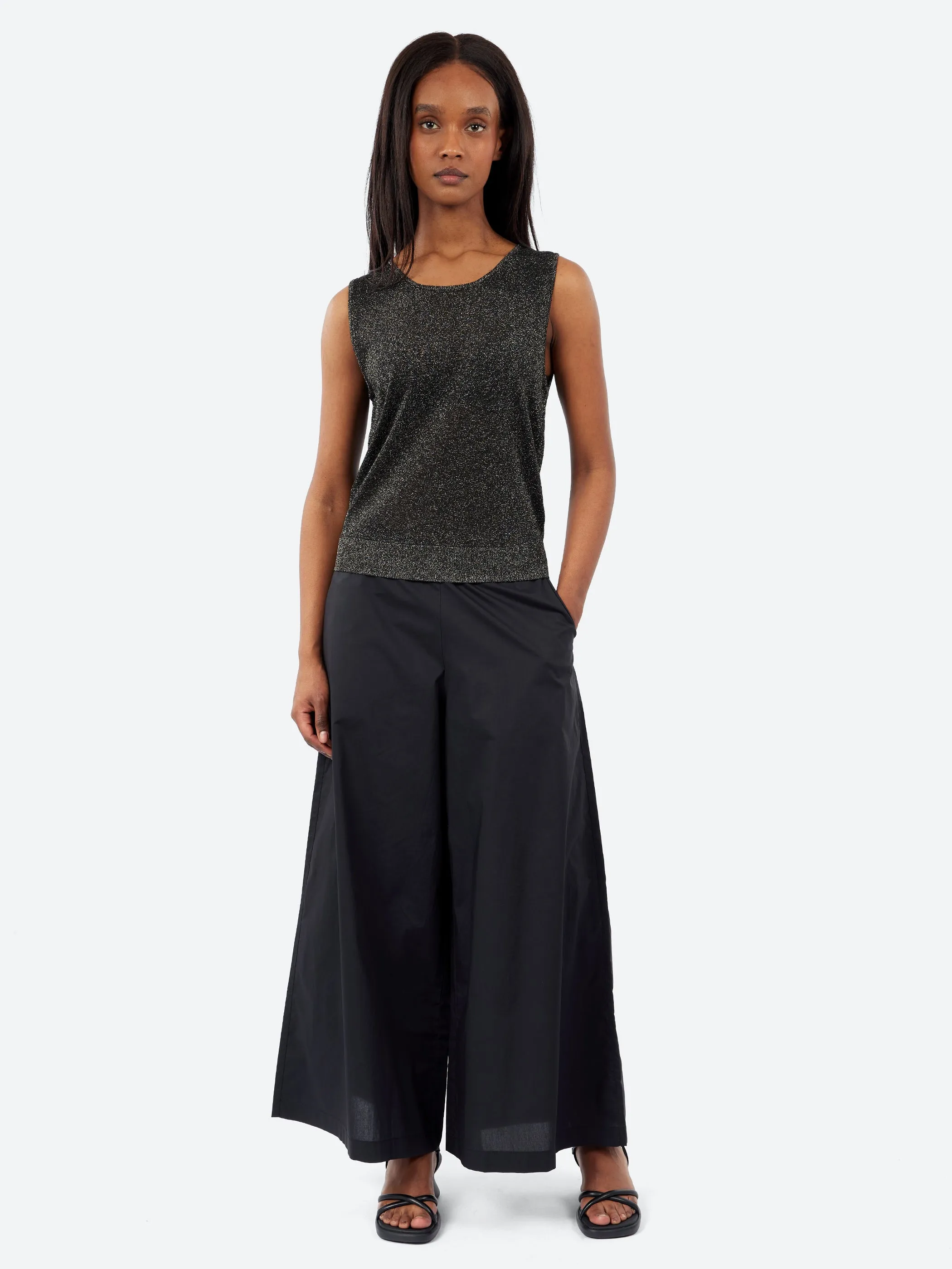 Wide Cropped Trousers sold by gravitypope product image thumbnail 2