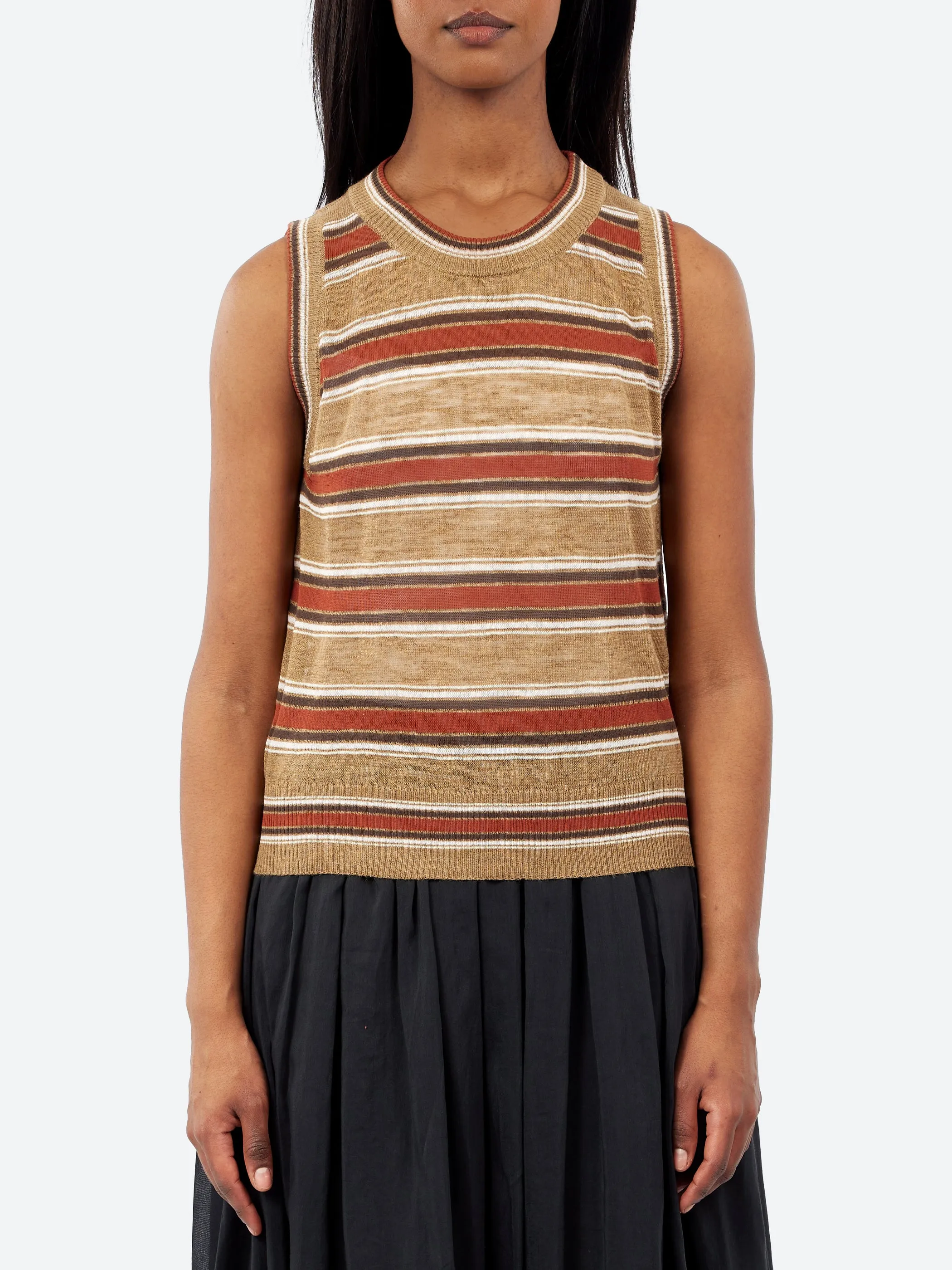 Striped Knitted Top sold by gravitypope