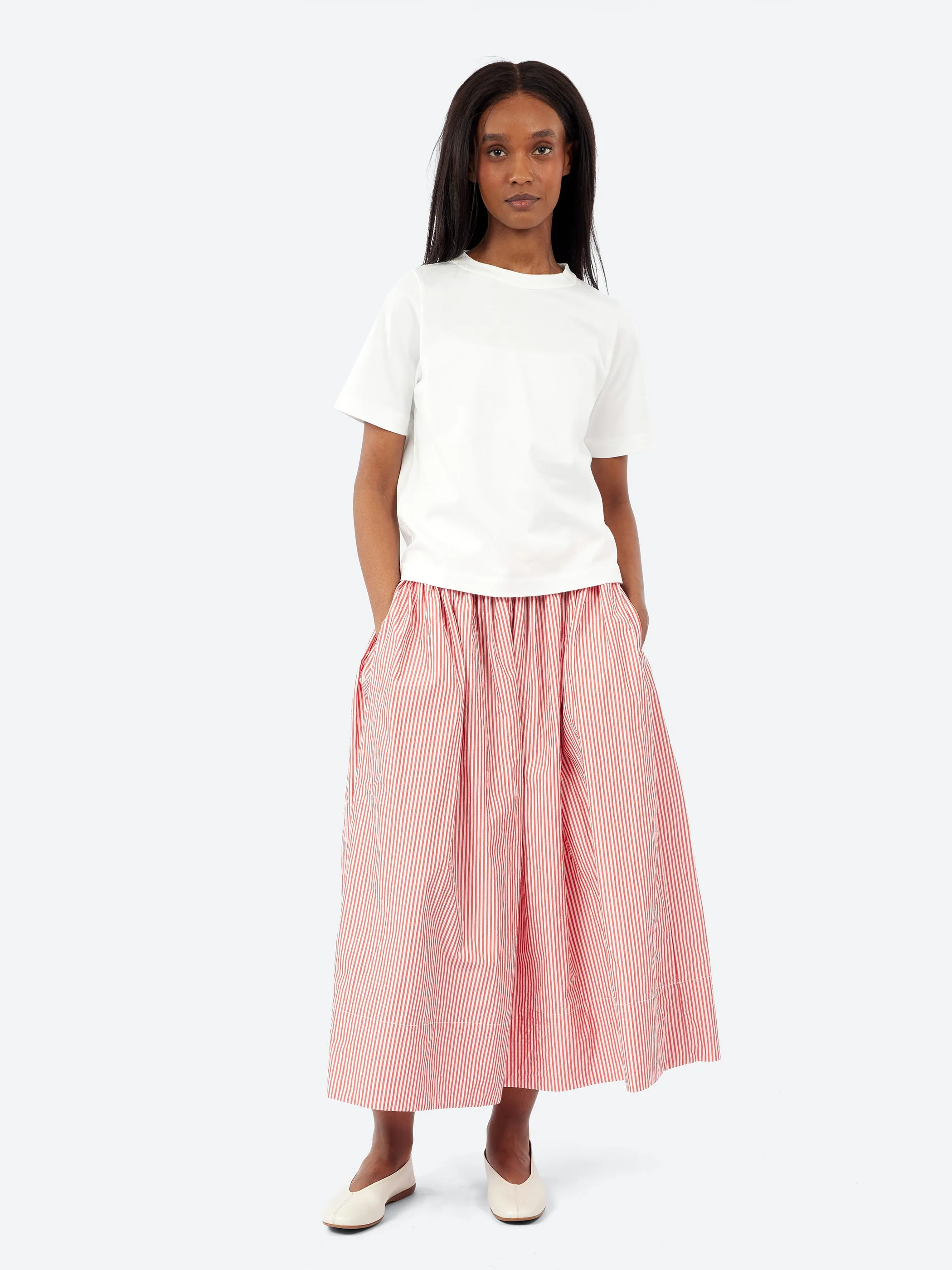 P1569 Gathered Waist Skirt sold by gravitypope product image thumbnail 2