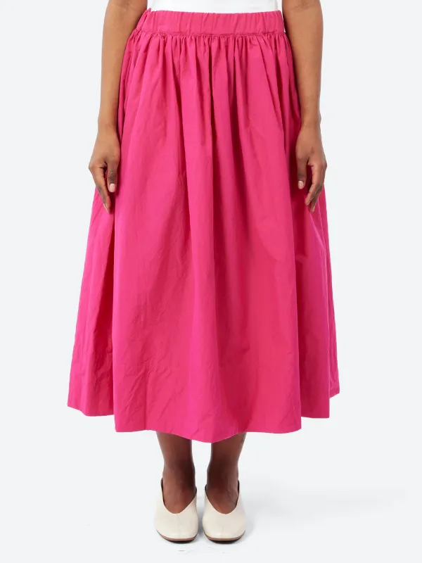 P1569 Gathered Waist Skirt made by A Punto B