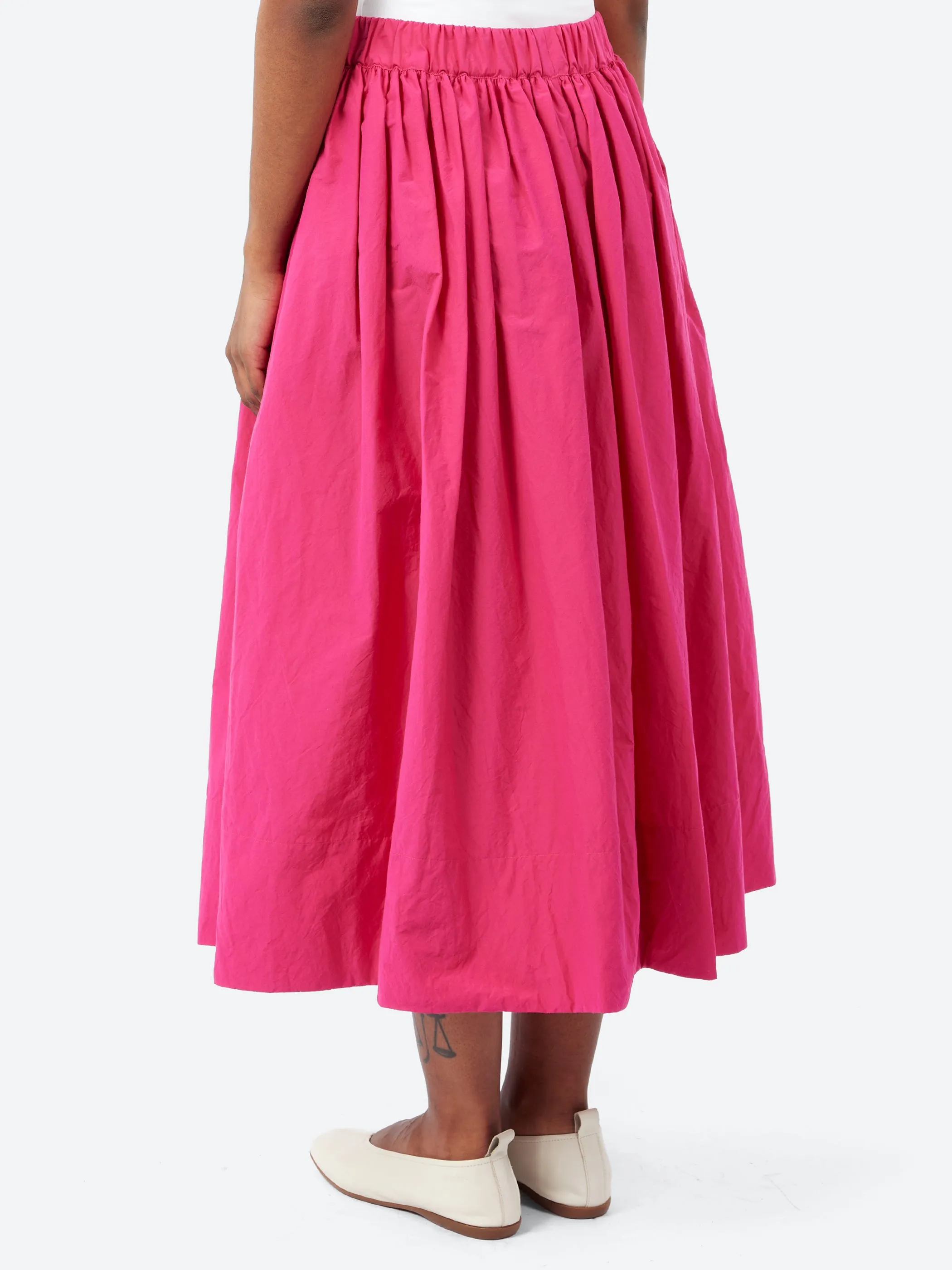 P1569 Gathered Waist Skirt sold by gravitypope product image thumbnail 3