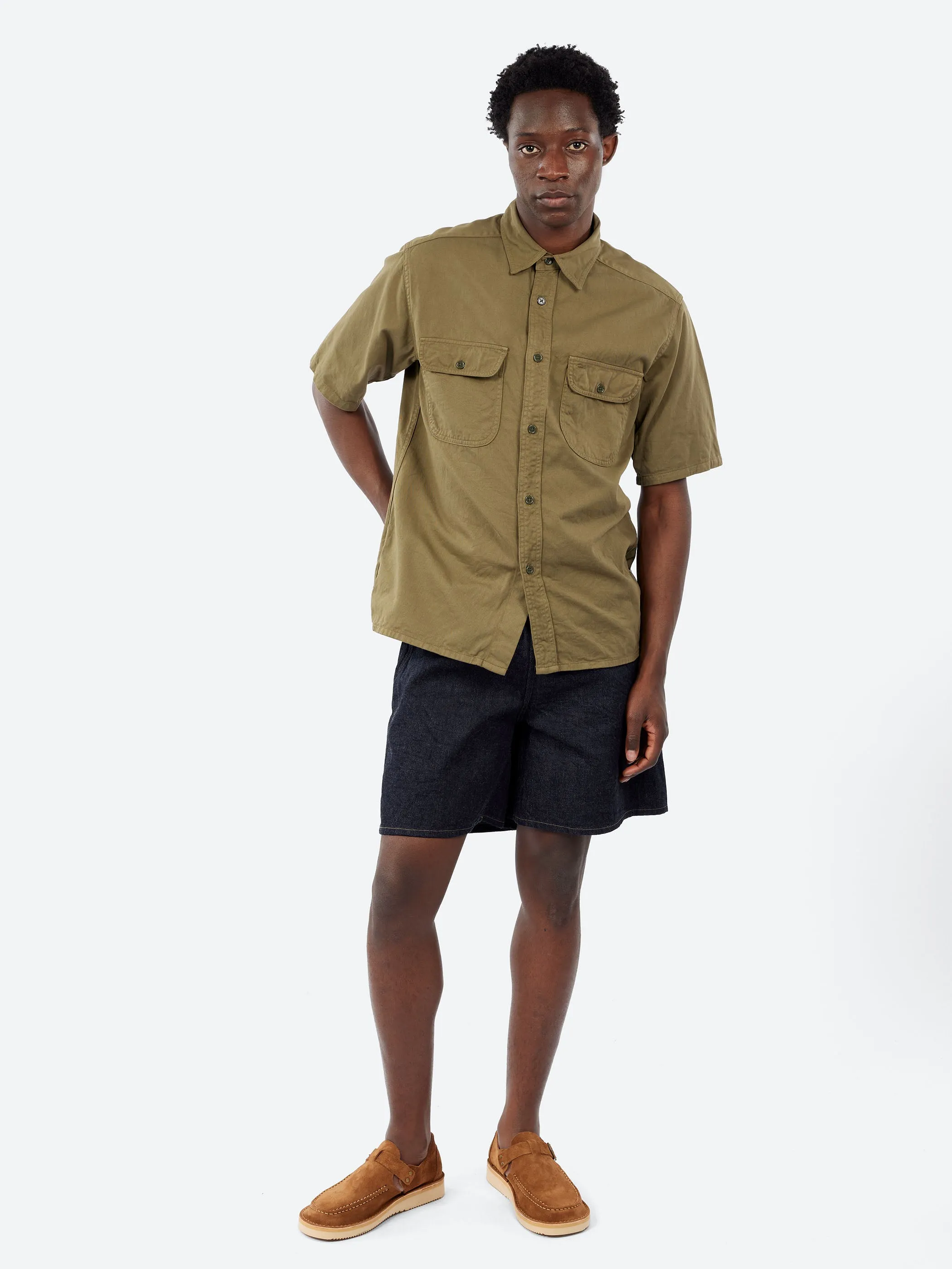 50s Square Hem Work Shirt sold by gravitypope product image thumbnail 2
