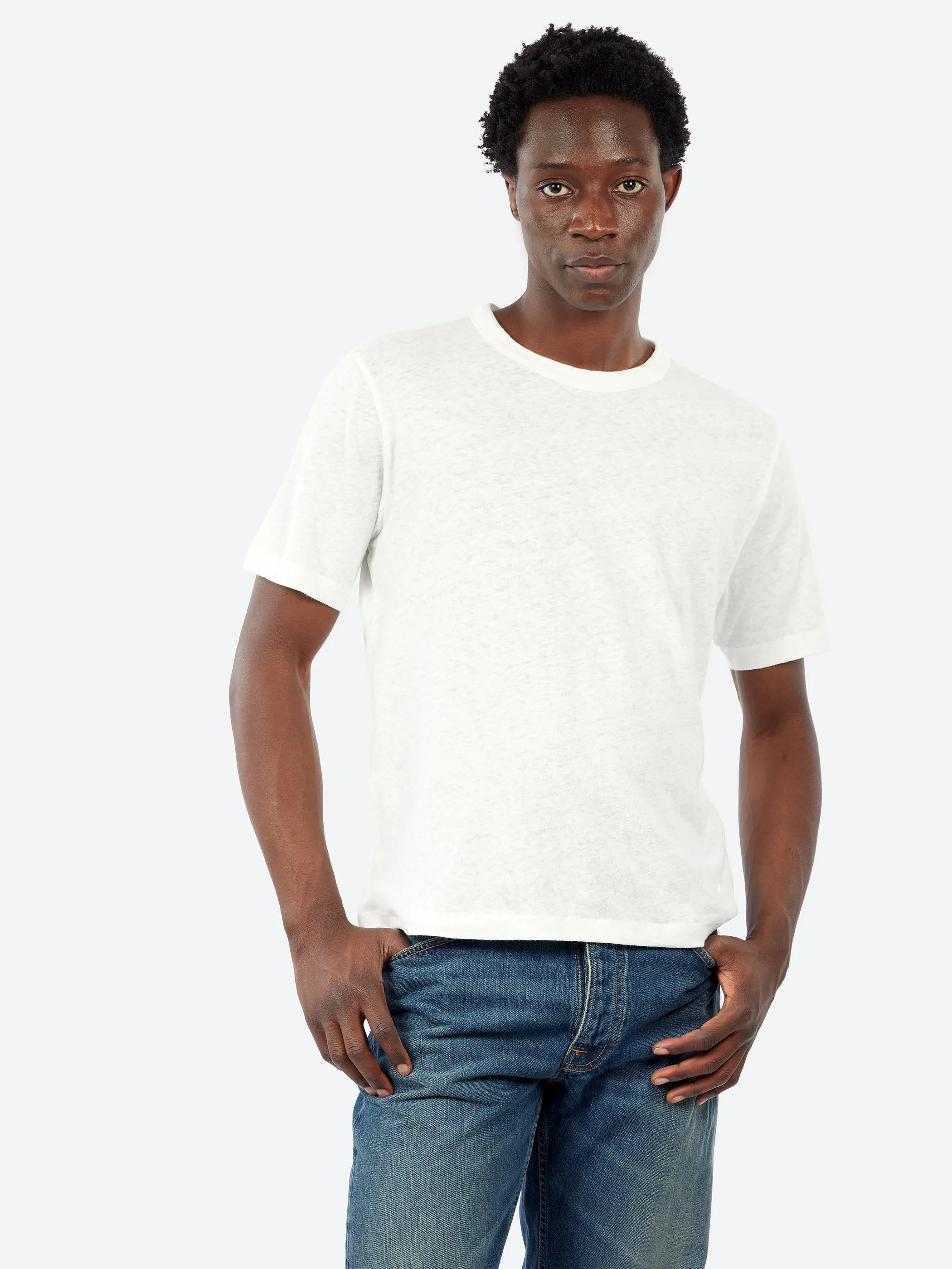 Linen-Cotton T-Shirt sold by gravitypope product image thumbnail 4