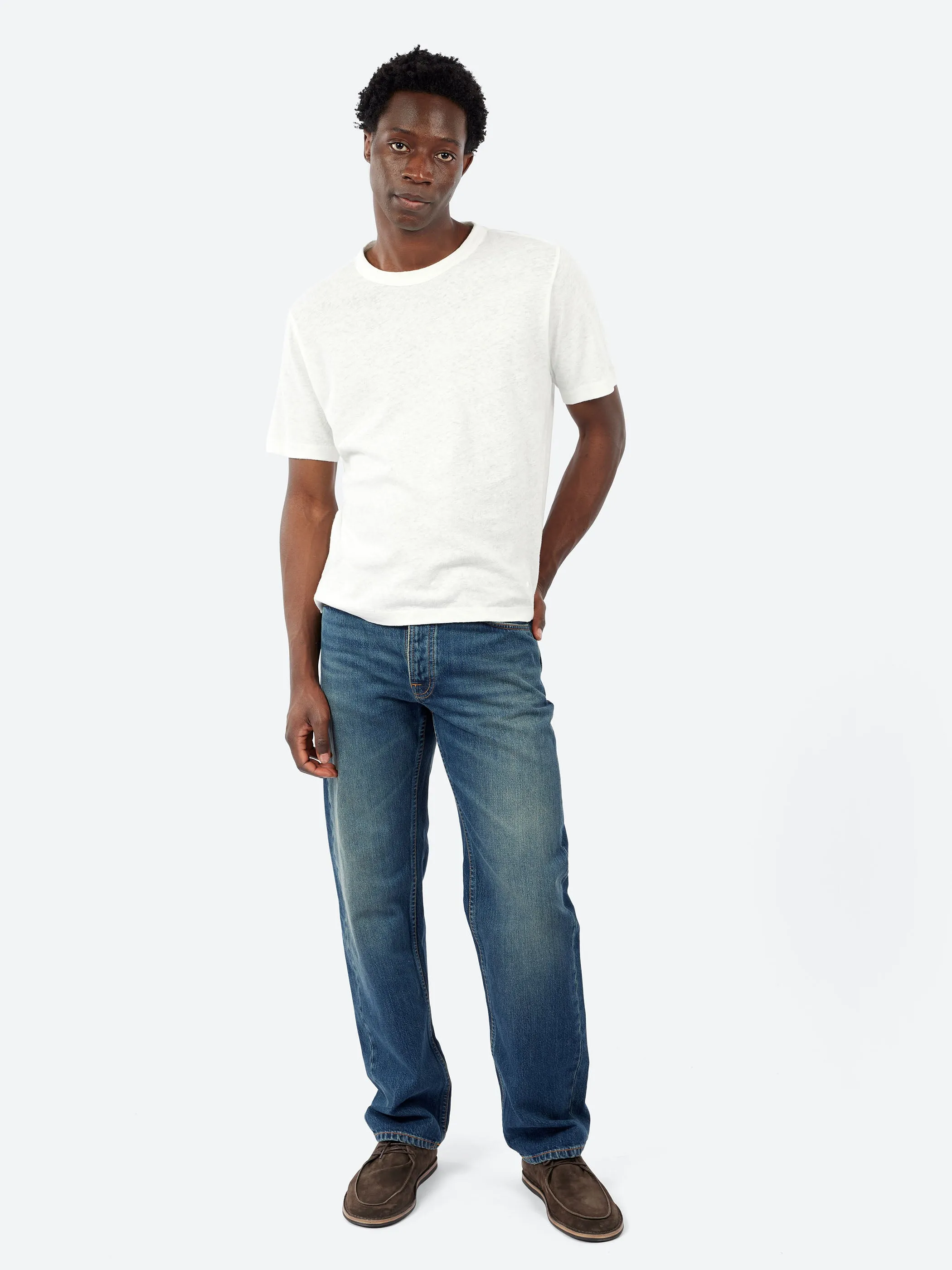 Linen-Cotton T-Shirt sold by gravitypope product image thumbnail 2