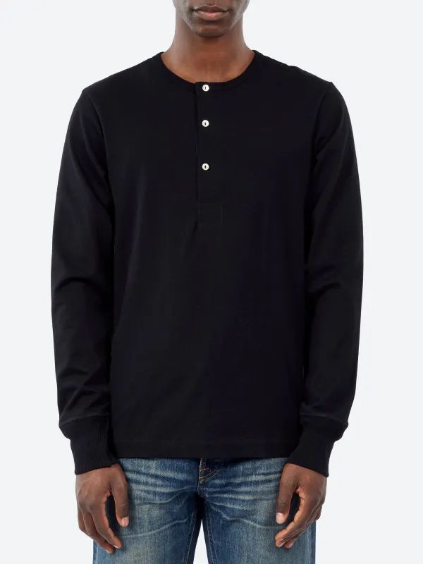 Classic Fit Long Sleeve Henley made by Merz B. Schwanen