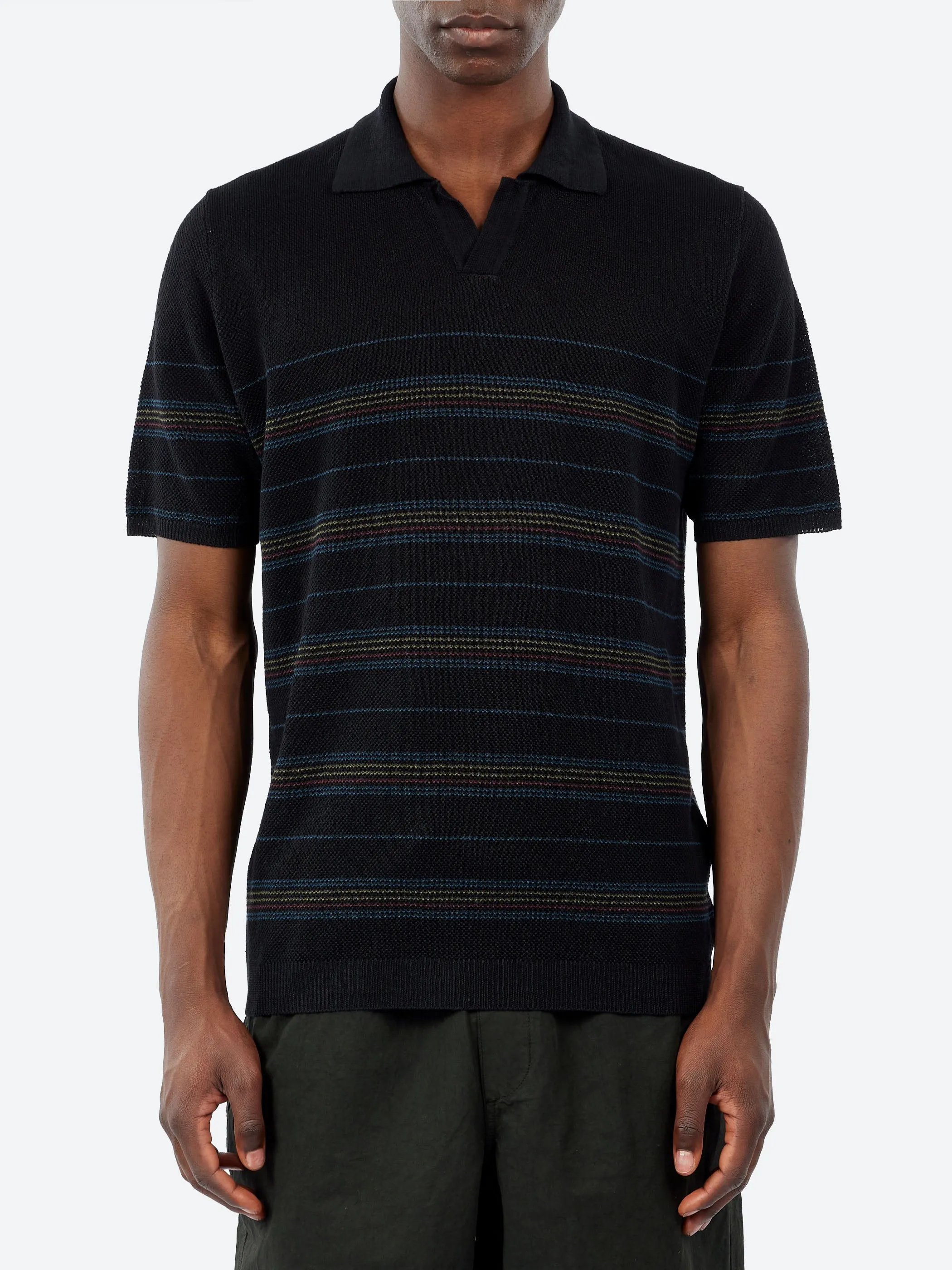Stripe Pique Polo sold by gravitypope
