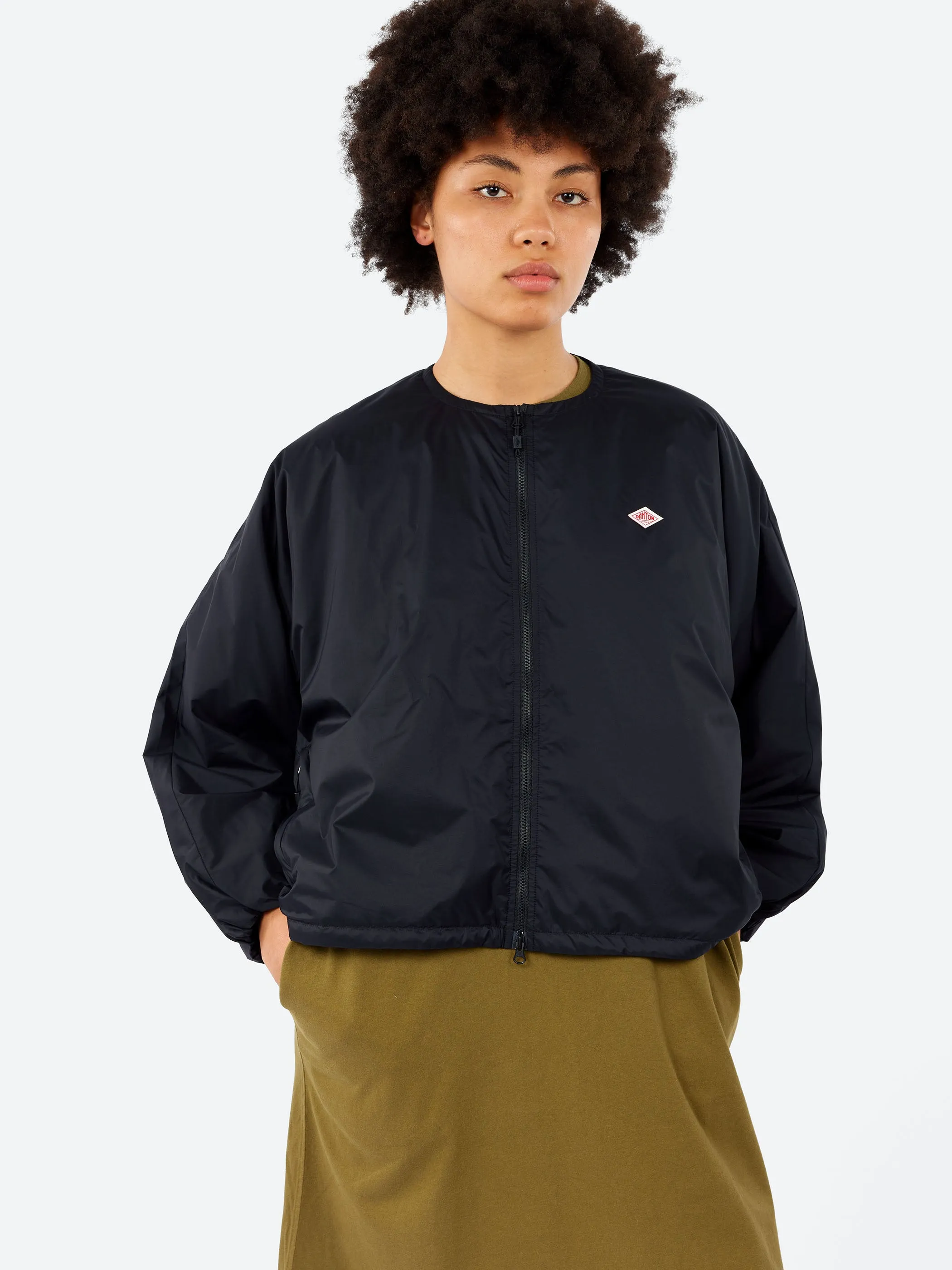 Women's Insulation Dolman Collarless Jacket sold by gravitypope product image thumbnail 4