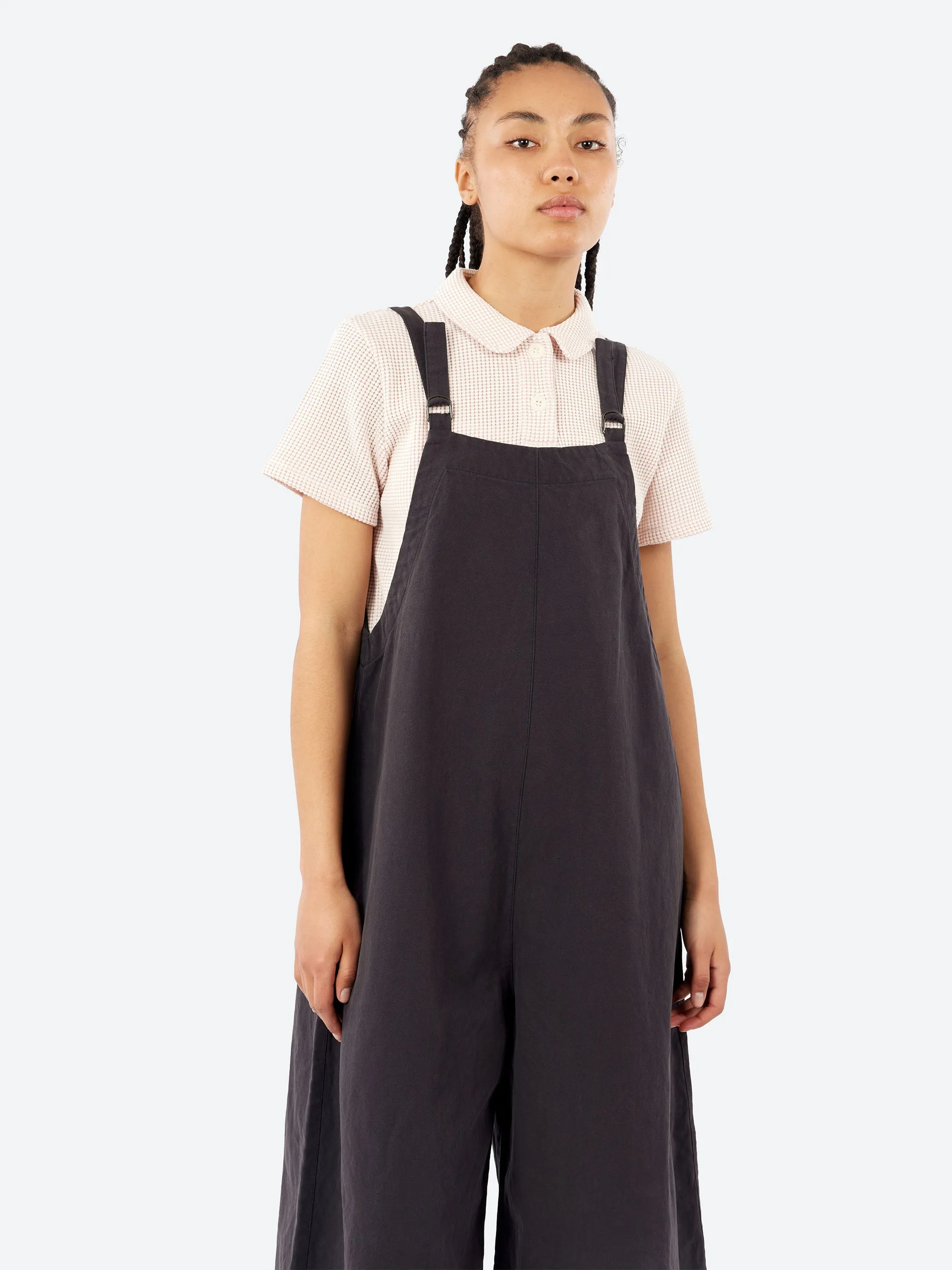 Cotton Linen Canvas Salopette Pants sold by gravitypope product image thumbnail 4