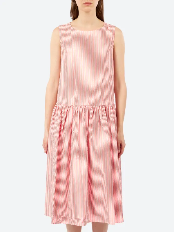 P2059 Gathered Waist Dress made by A Punto B