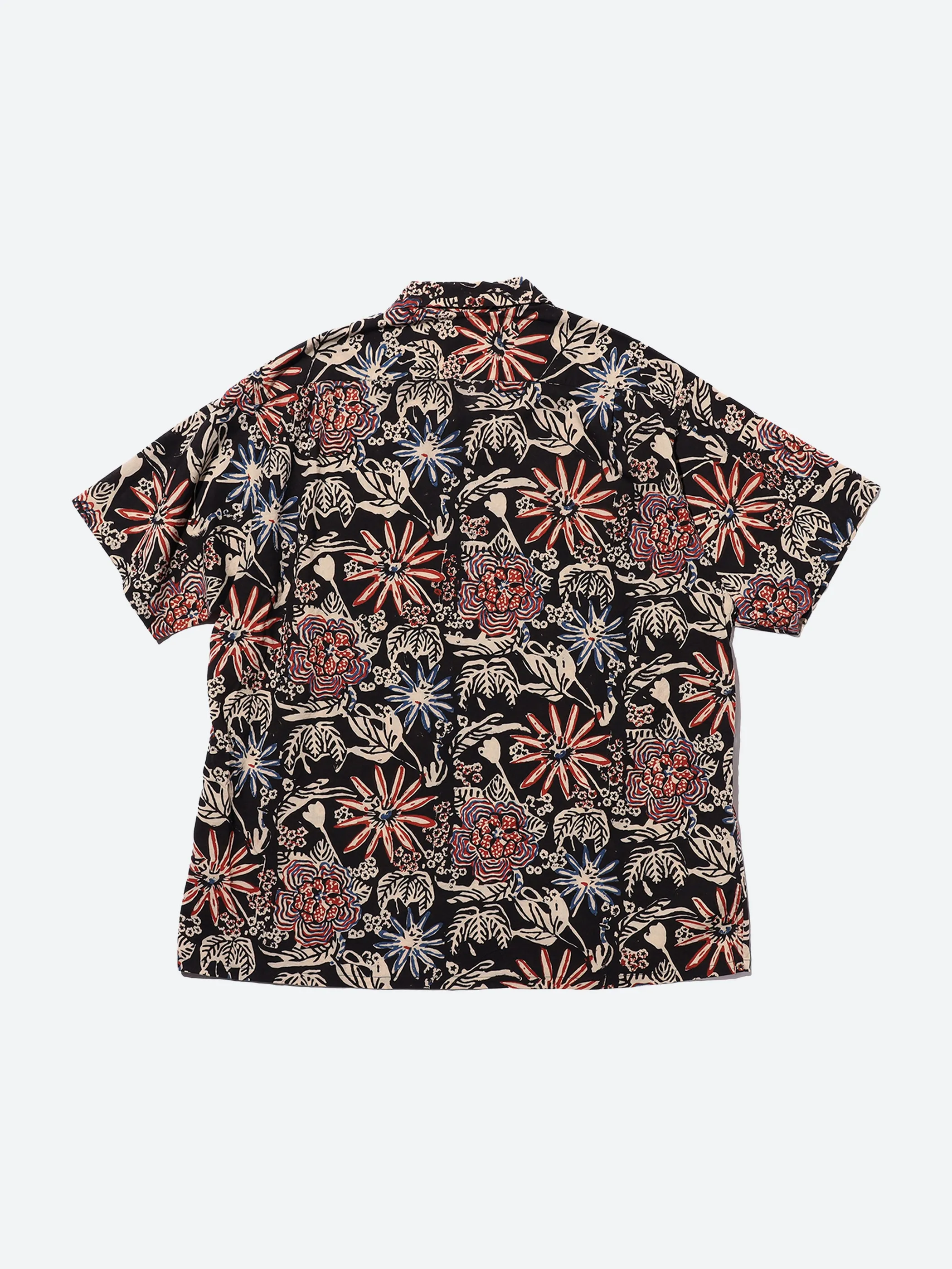 Open Collar Block Print Shirt sold by gravitypope product image thumbnail 2