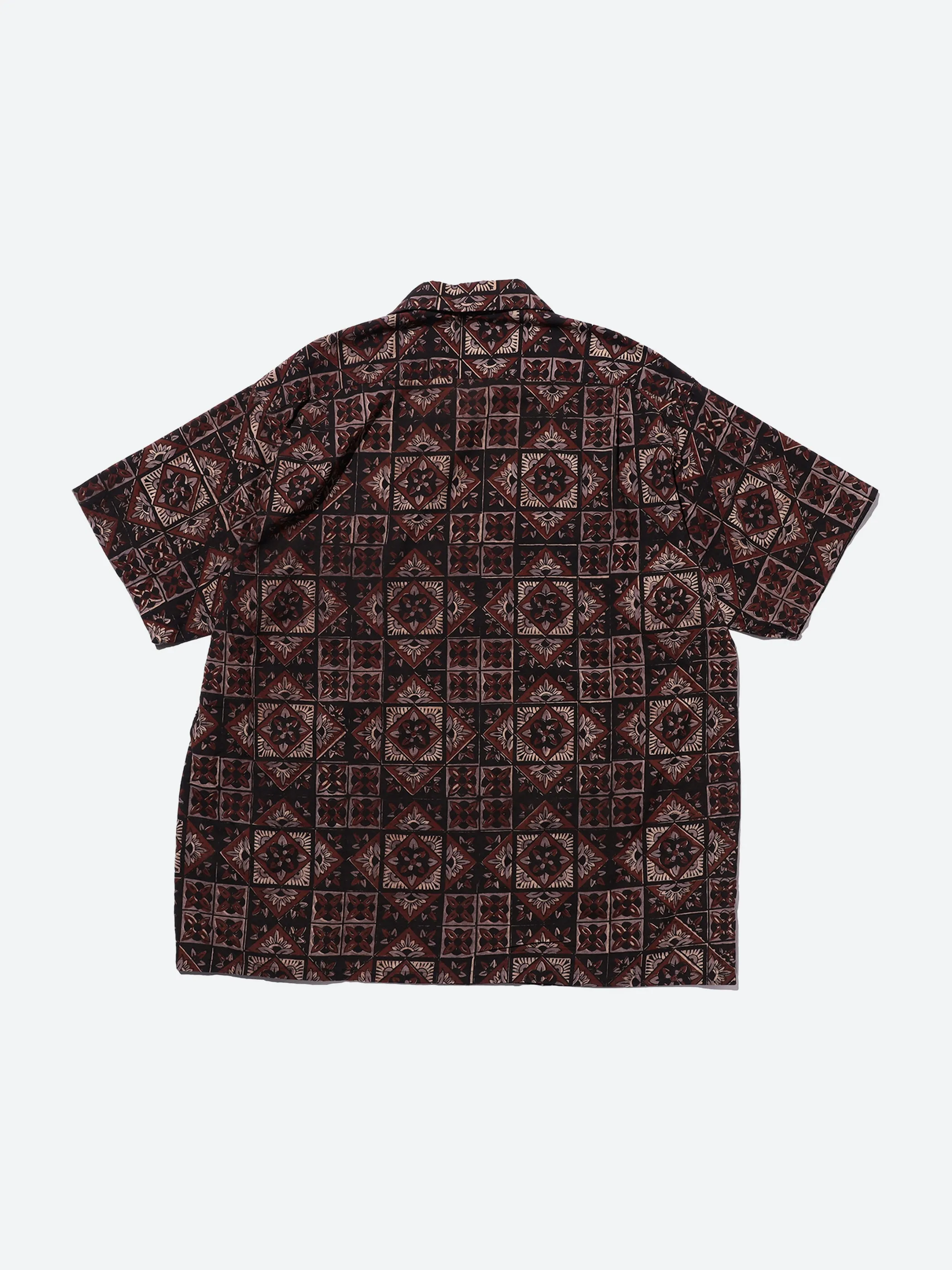 Open Collar Block Print Shirt sold by gravitypope product image thumbnail 2