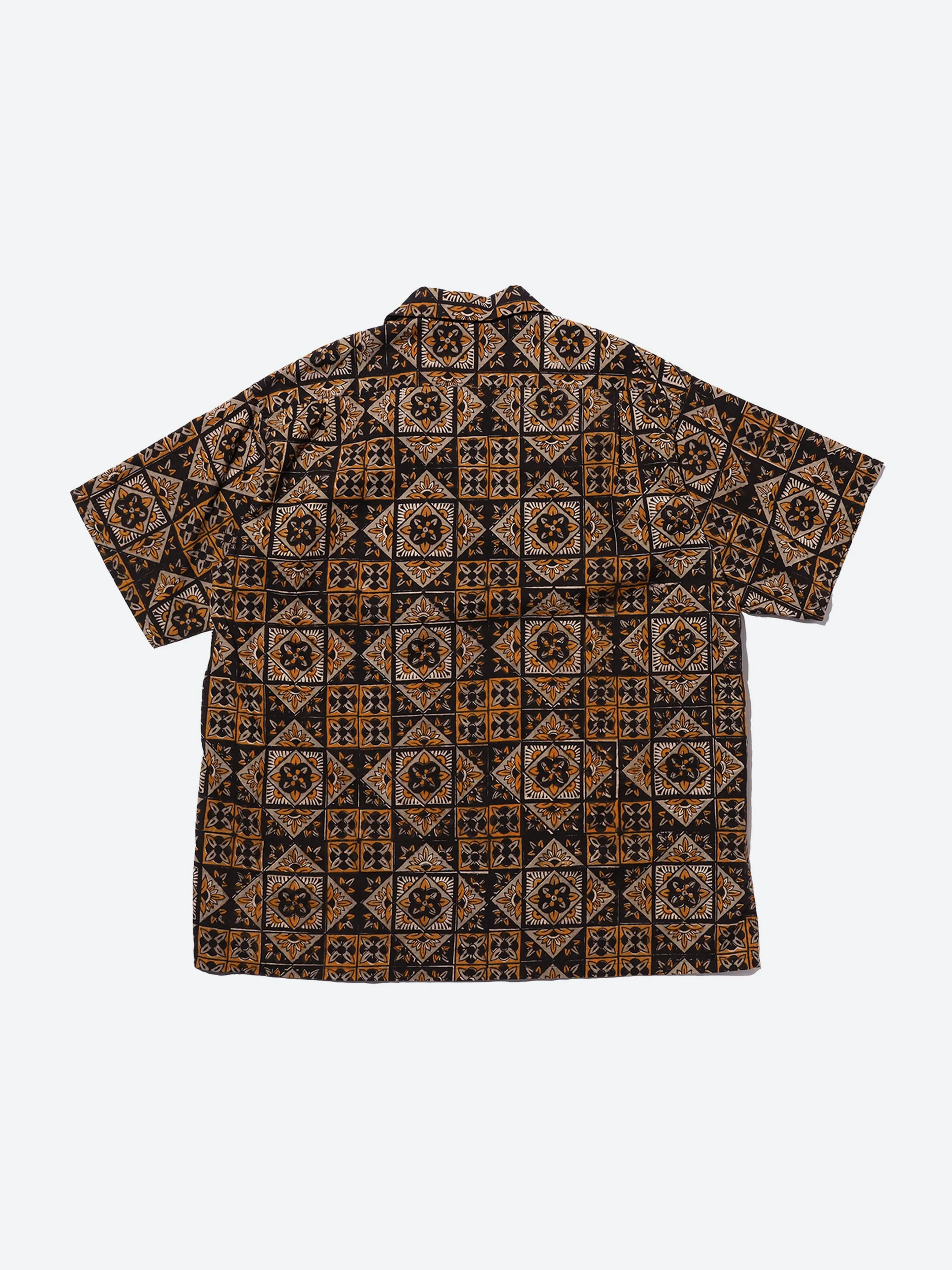 Open Collar Block Print Shirt sold by gravitypope product image thumbnail 2
