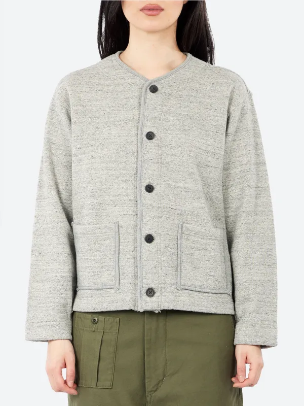 US Work Cardigan made by Nigel Cabourn