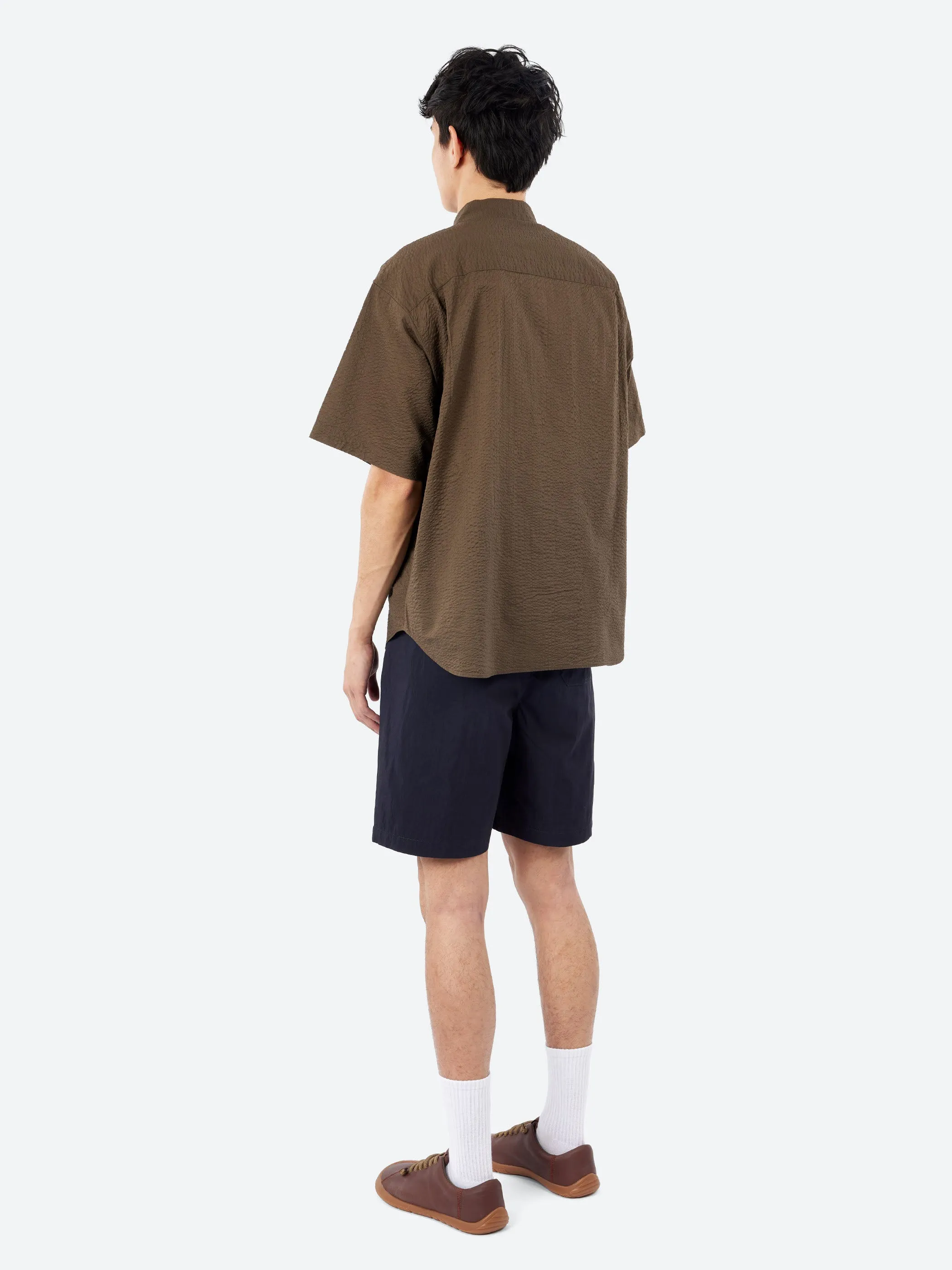 Seersucker Short Sleeve Work Shirt sold by gravitypope product image thumbnail 3