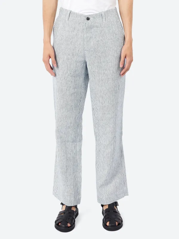 Windsor Linen Trousers made by Peregrine