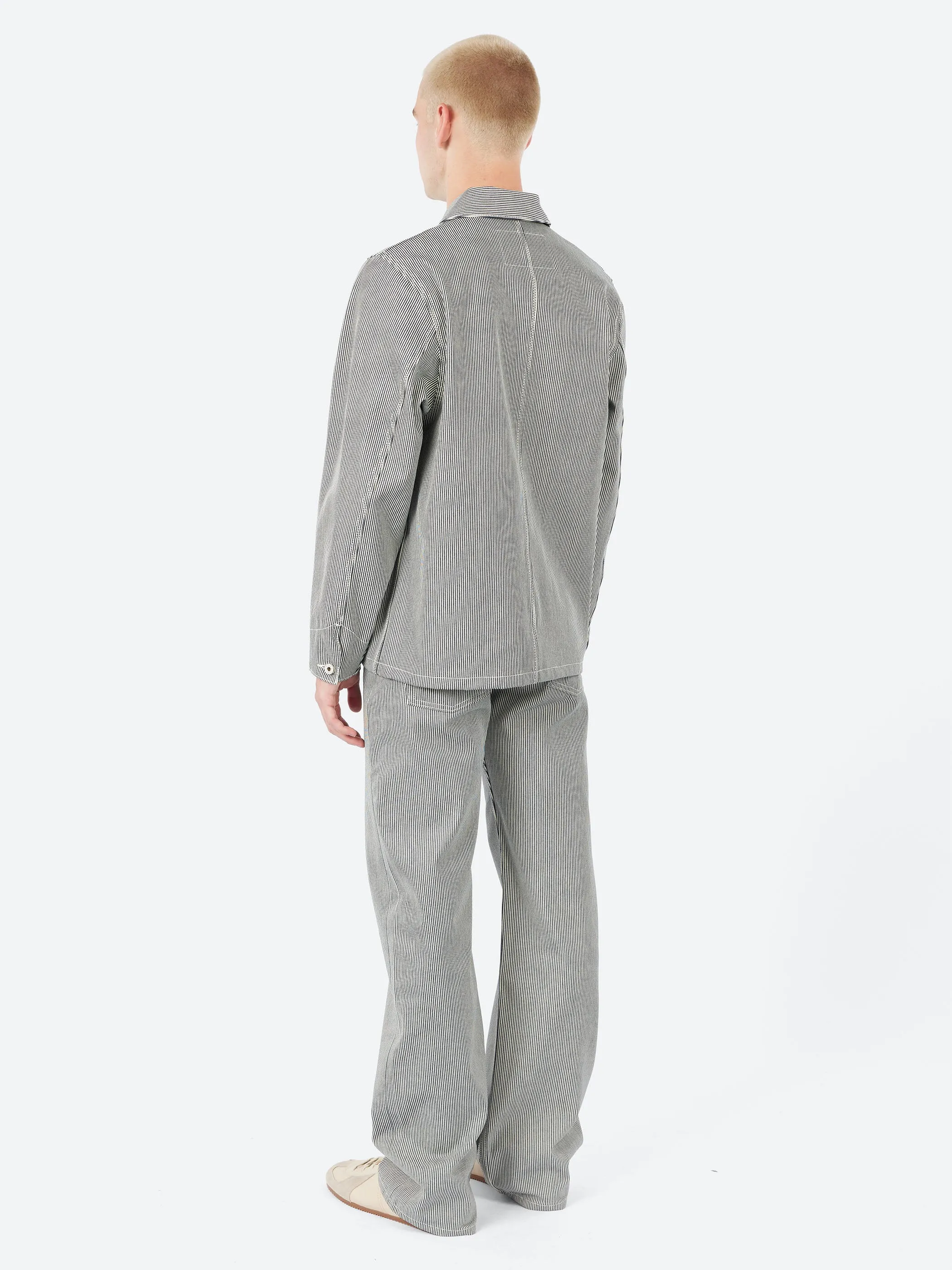 Chore Coat Selvedge Hickory sold by gravitypope product image thumbnail 3