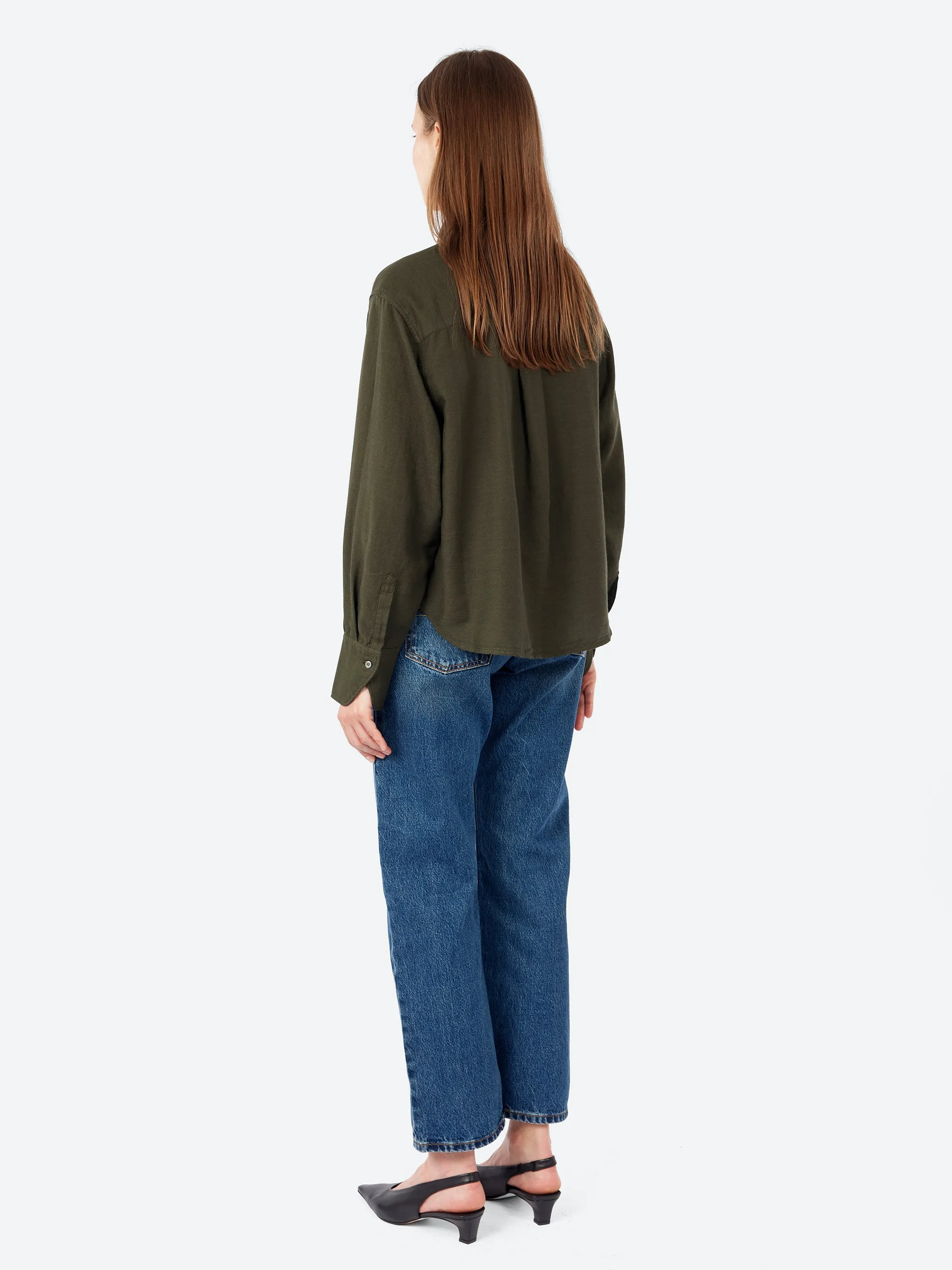 Cotton and Wool Micro-Weave Shirt sold by gravitypope product image thumbnail 3
