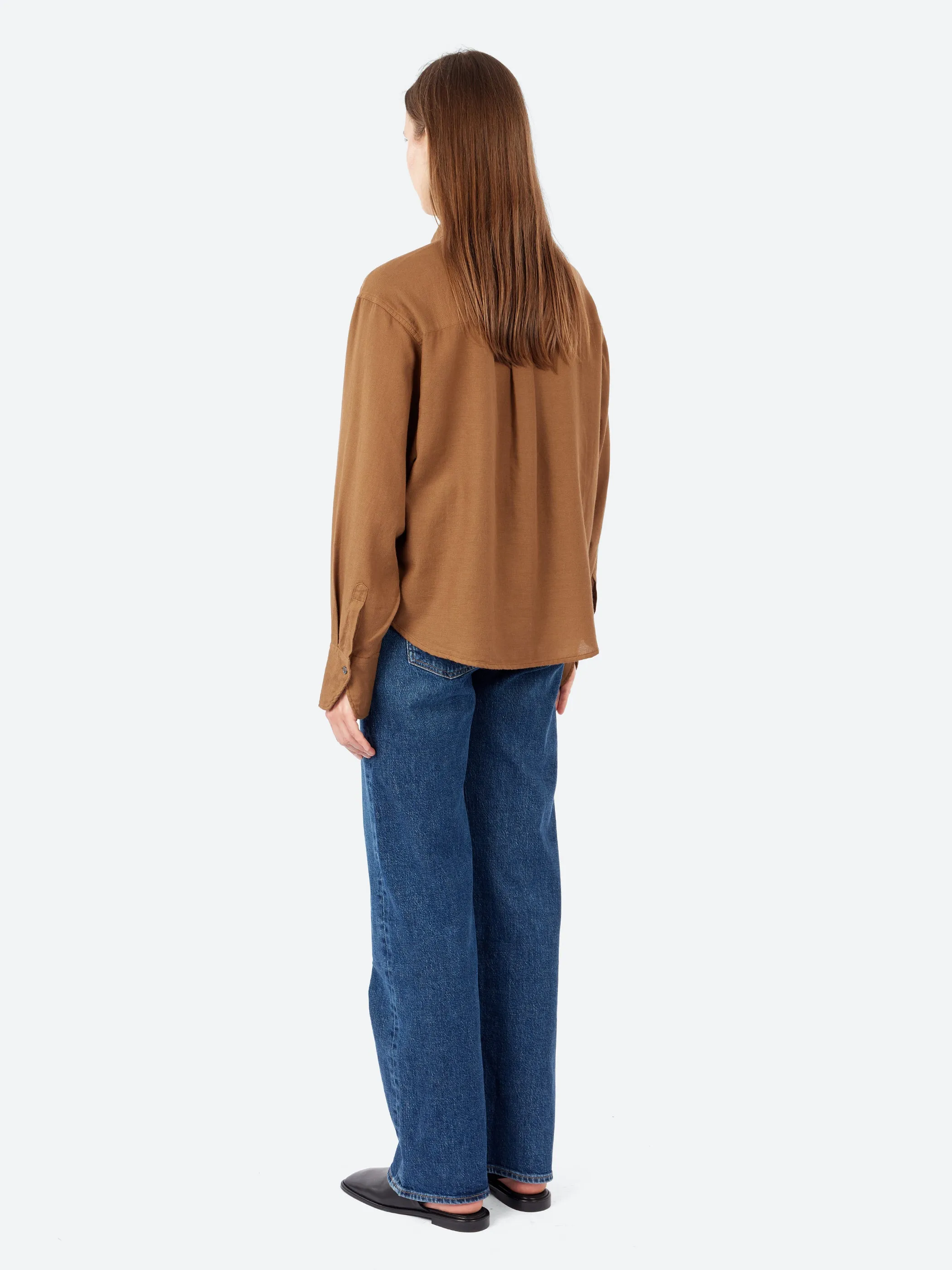 Cotton and Wool Micro-Weave Shirt sold by gravitypope product image thumbnail 3