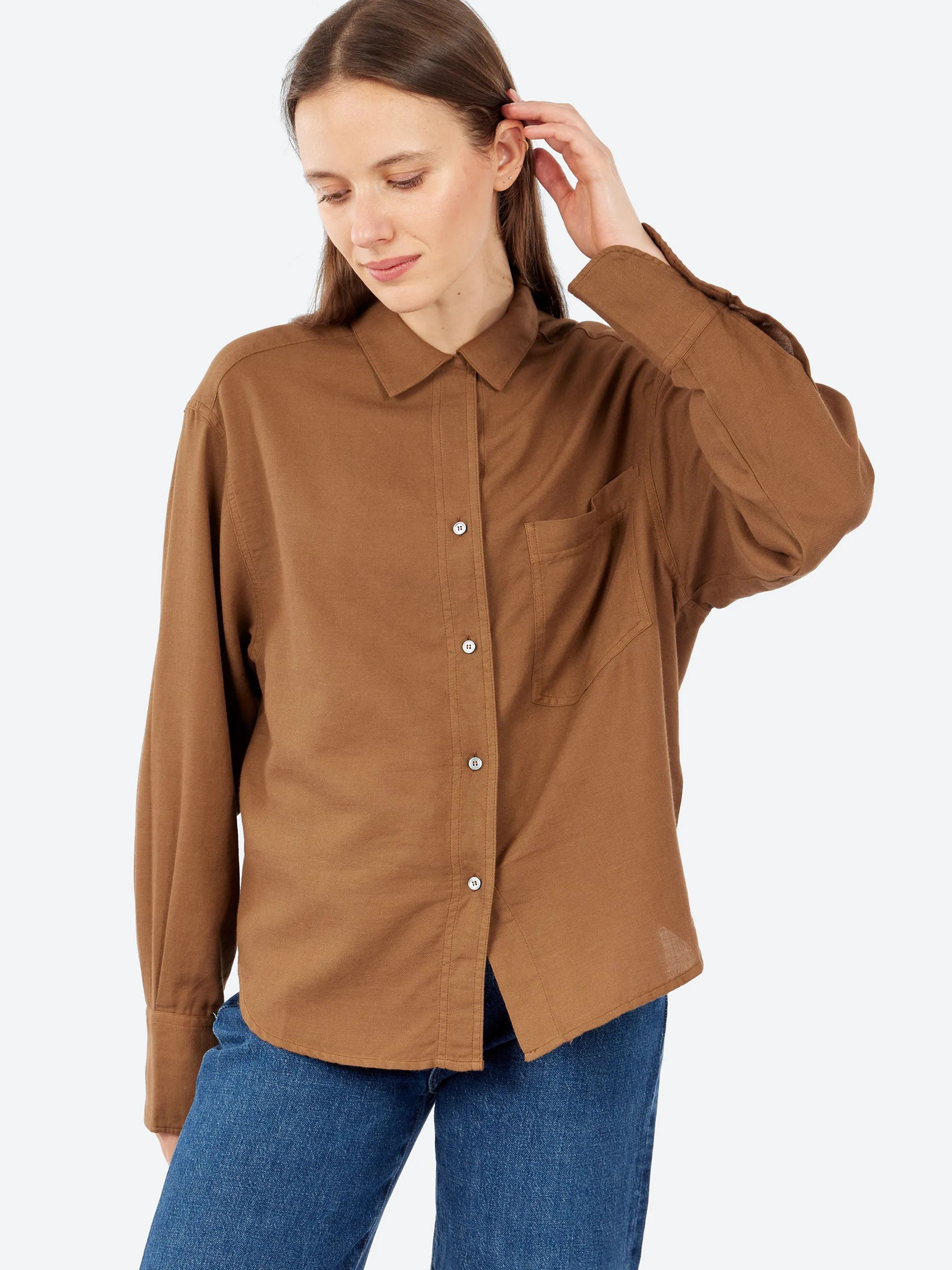 Cotton and Wool Micro-Weave Shirt sold by gravitypope product image thumbnail 4