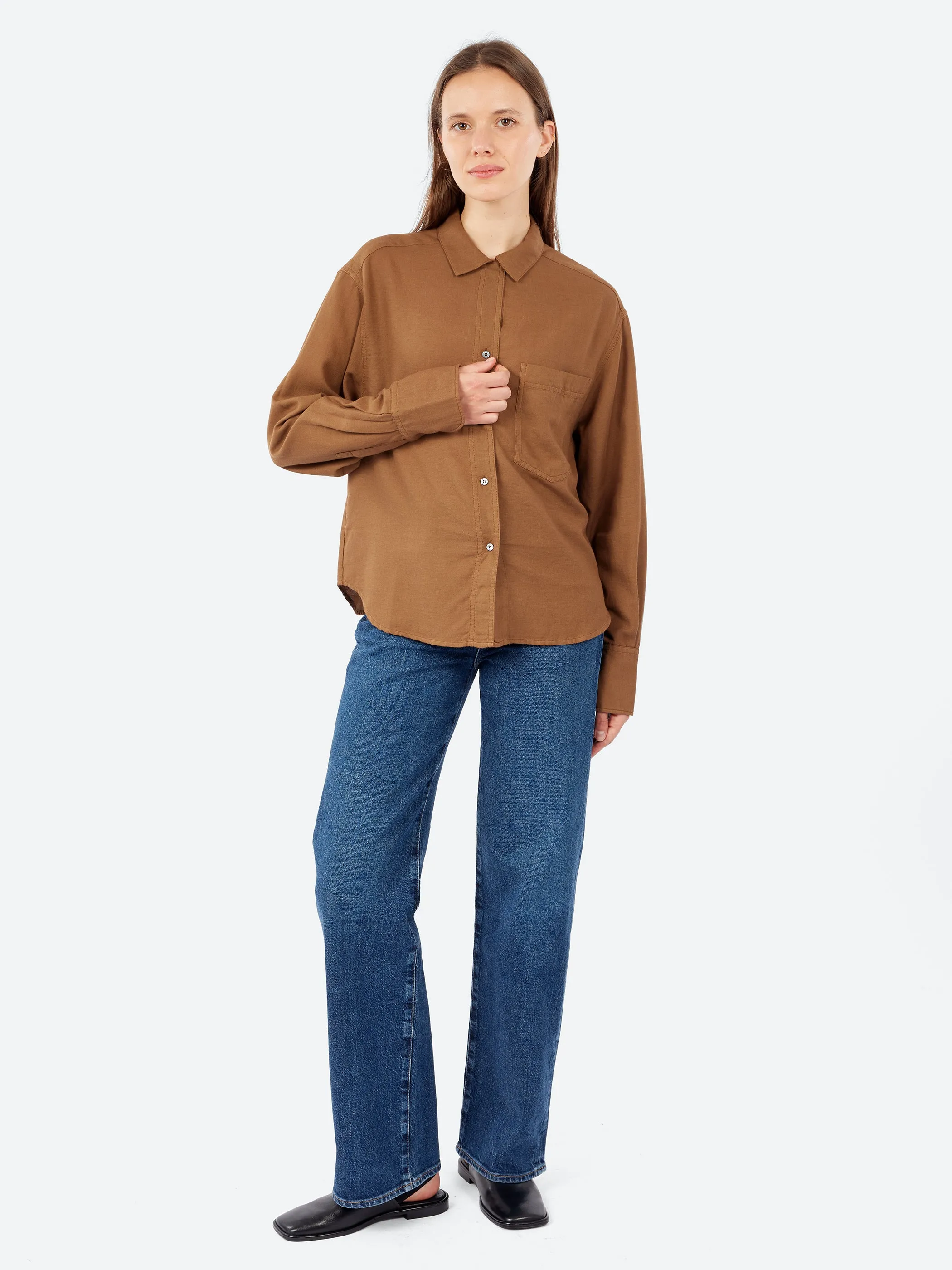 Cotton and Wool Micro-Weave Shirt sold by gravitypope product image thumbnail 2
